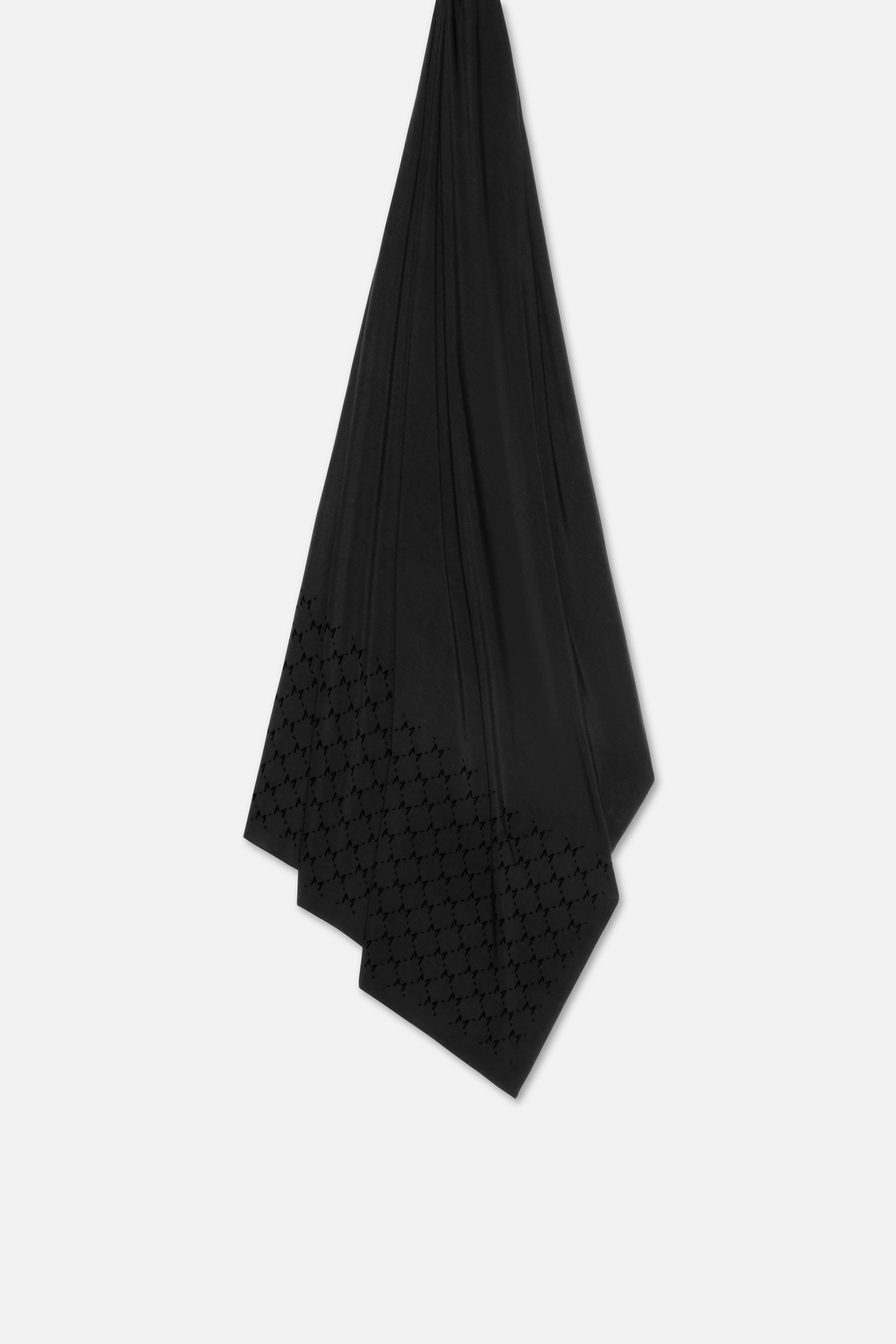 The Monogram Flock Bamboo | Black