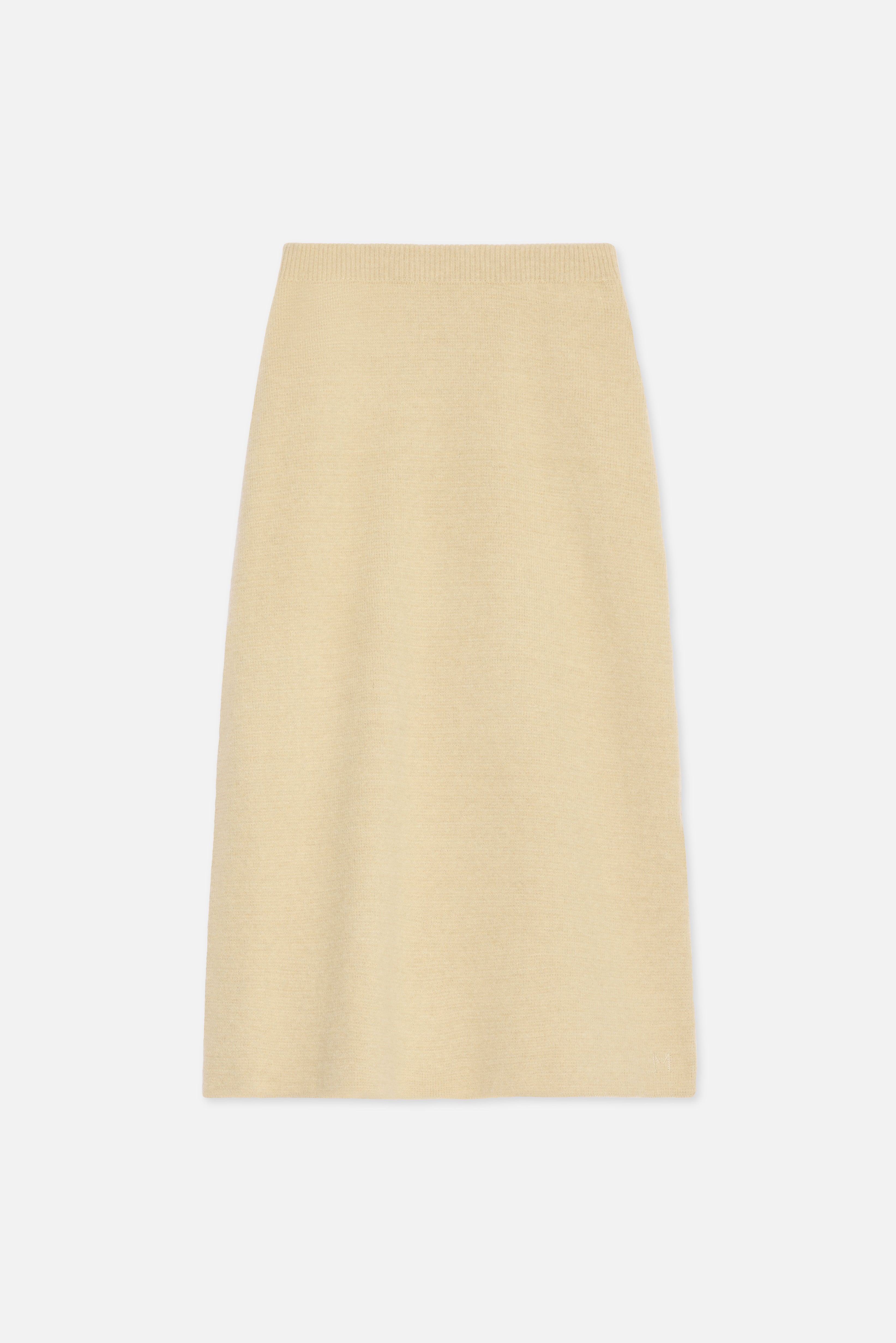 Brushed Knit Skirt | Desert Clay