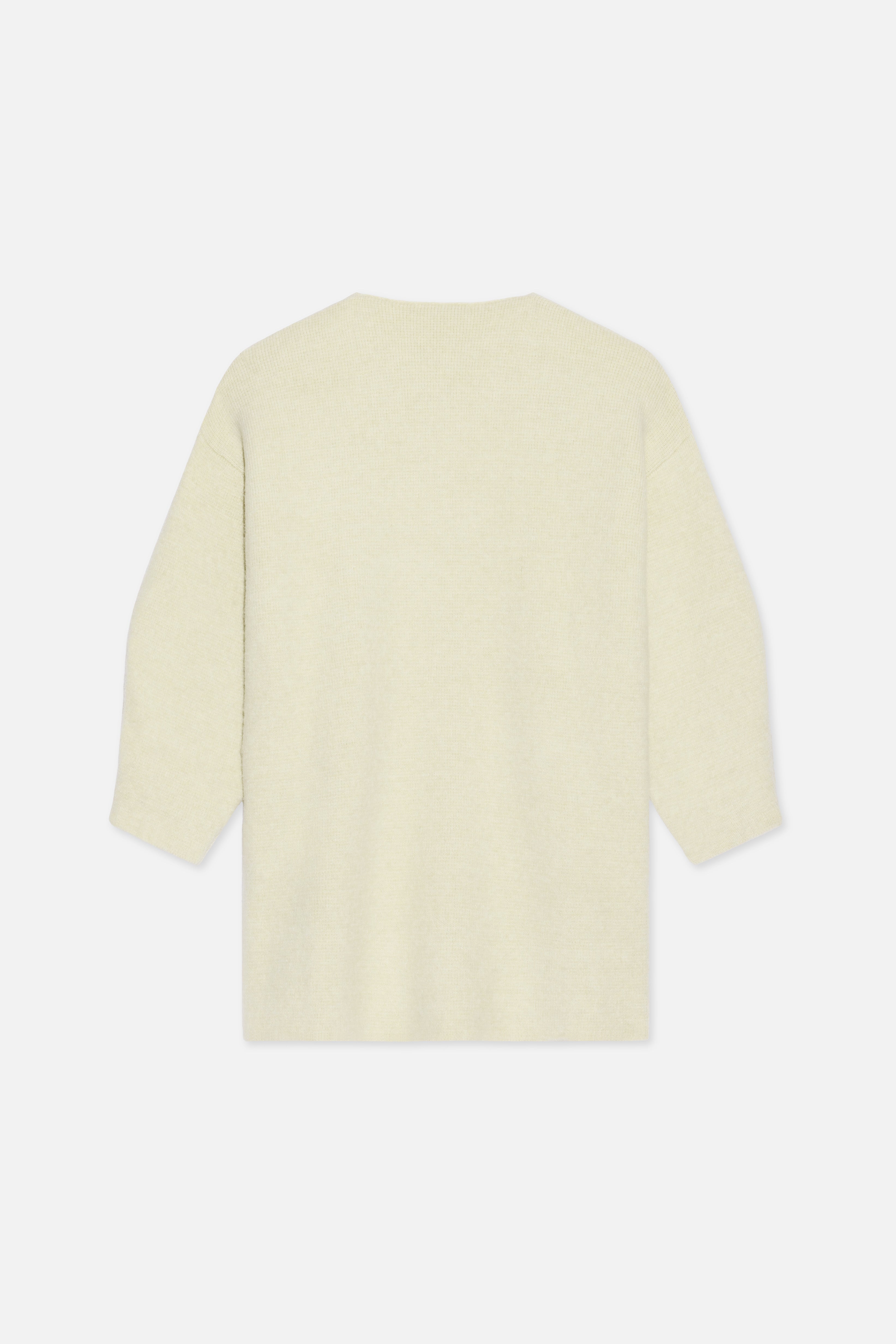 Brushed Knit Sweater | Cloud White