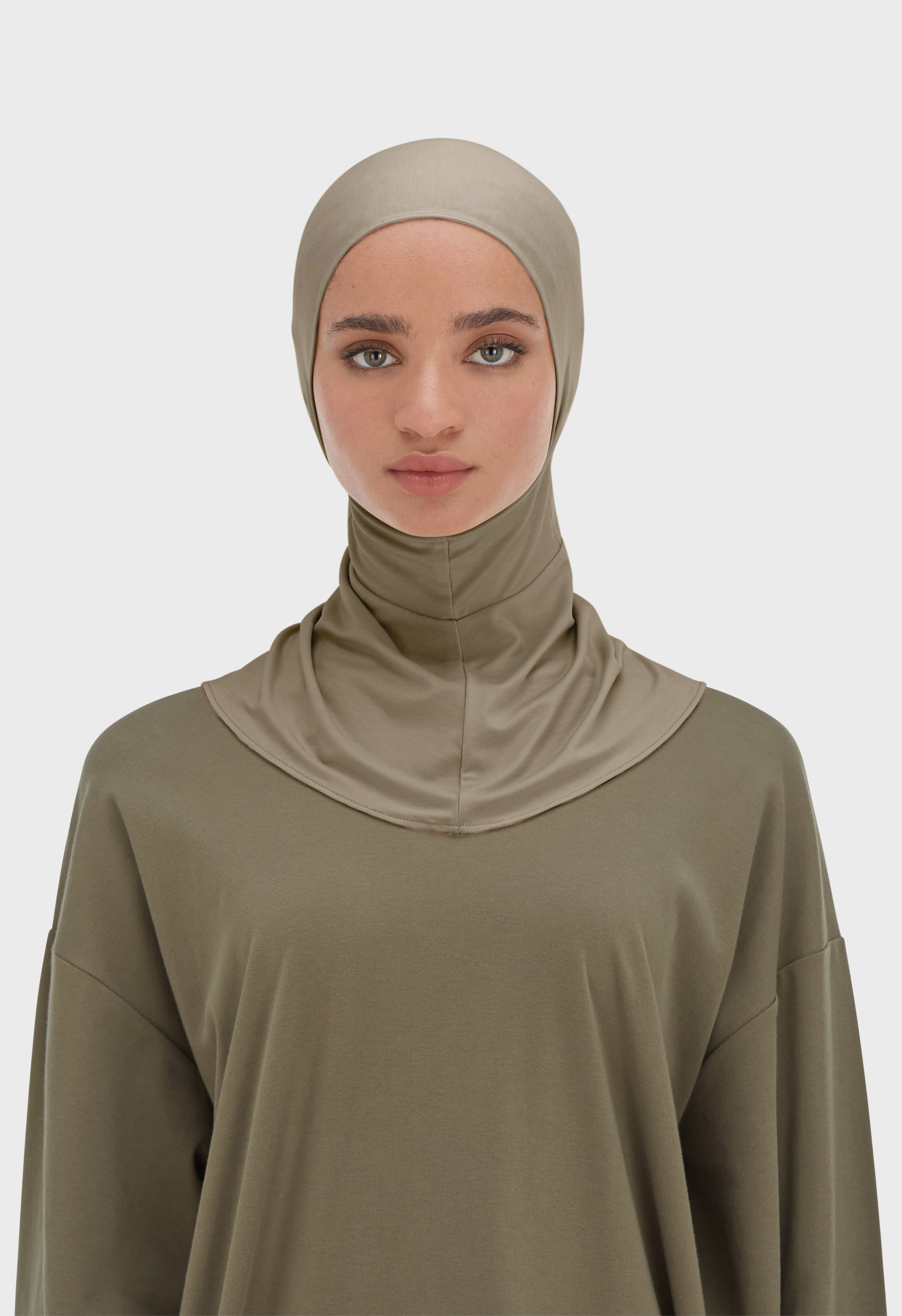 Bamboo Full Cover Underscarf | Taupe