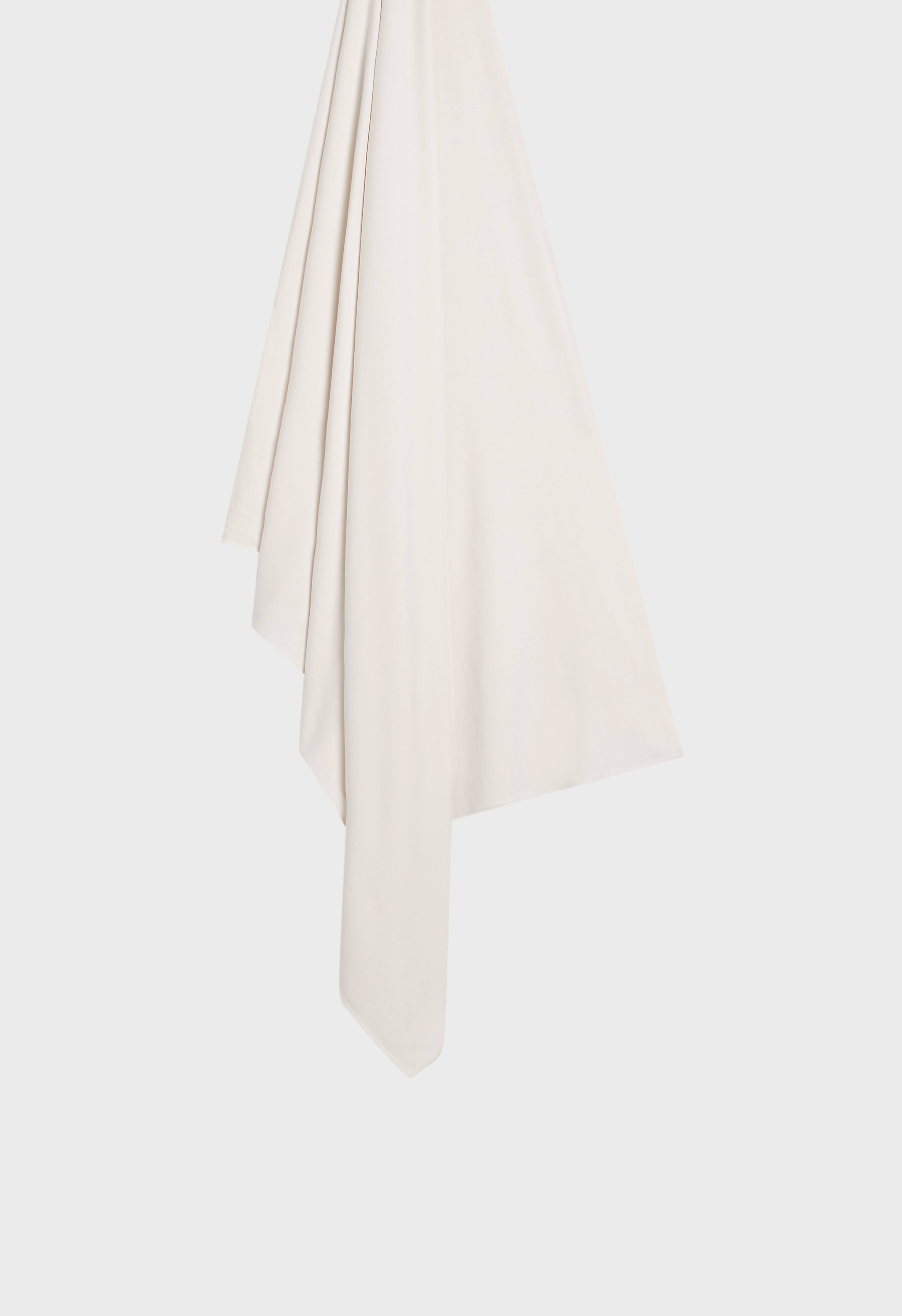 Bamboo Jersey Scarf | Off White
