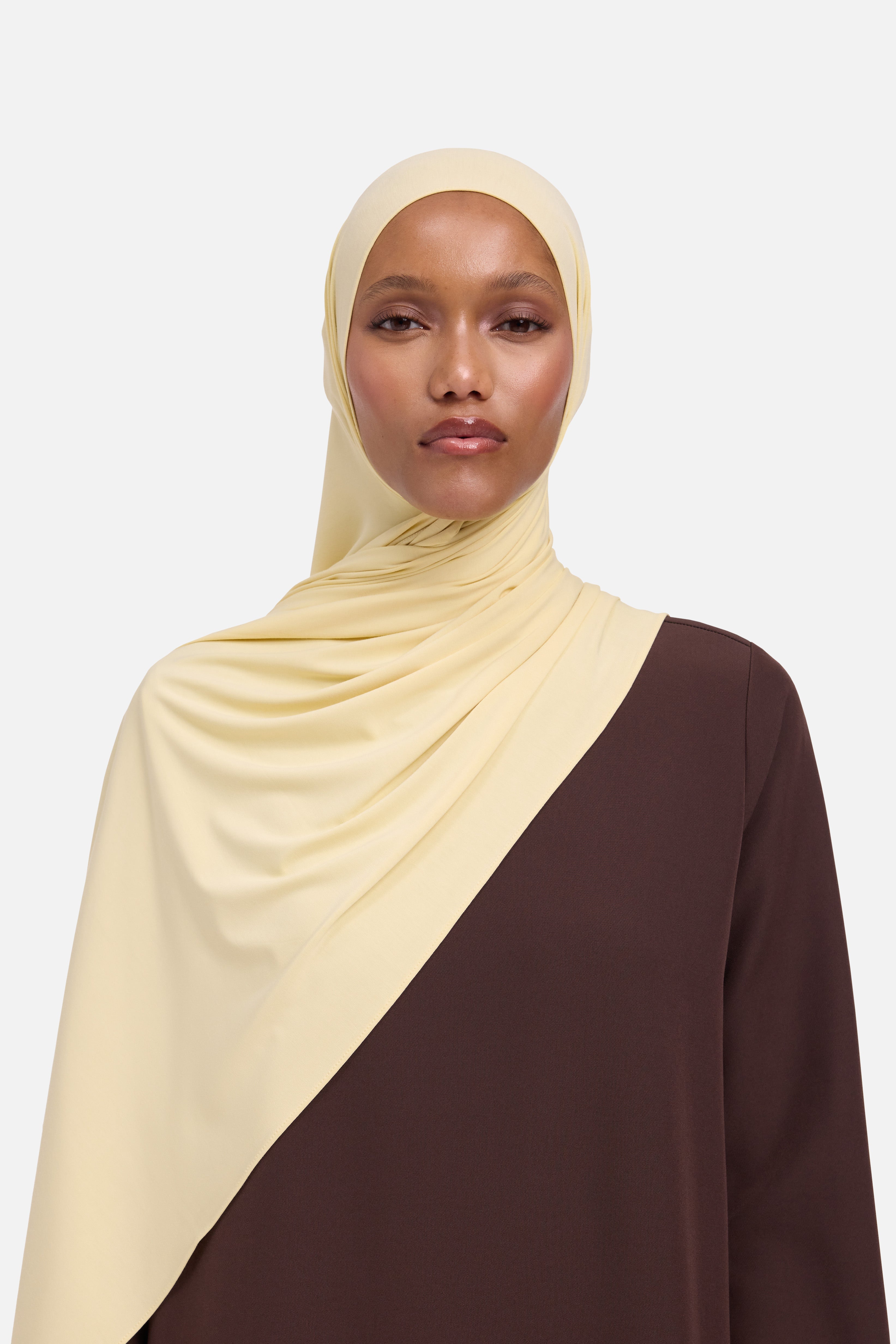 Bamboo Jersey Scarf | White Honey