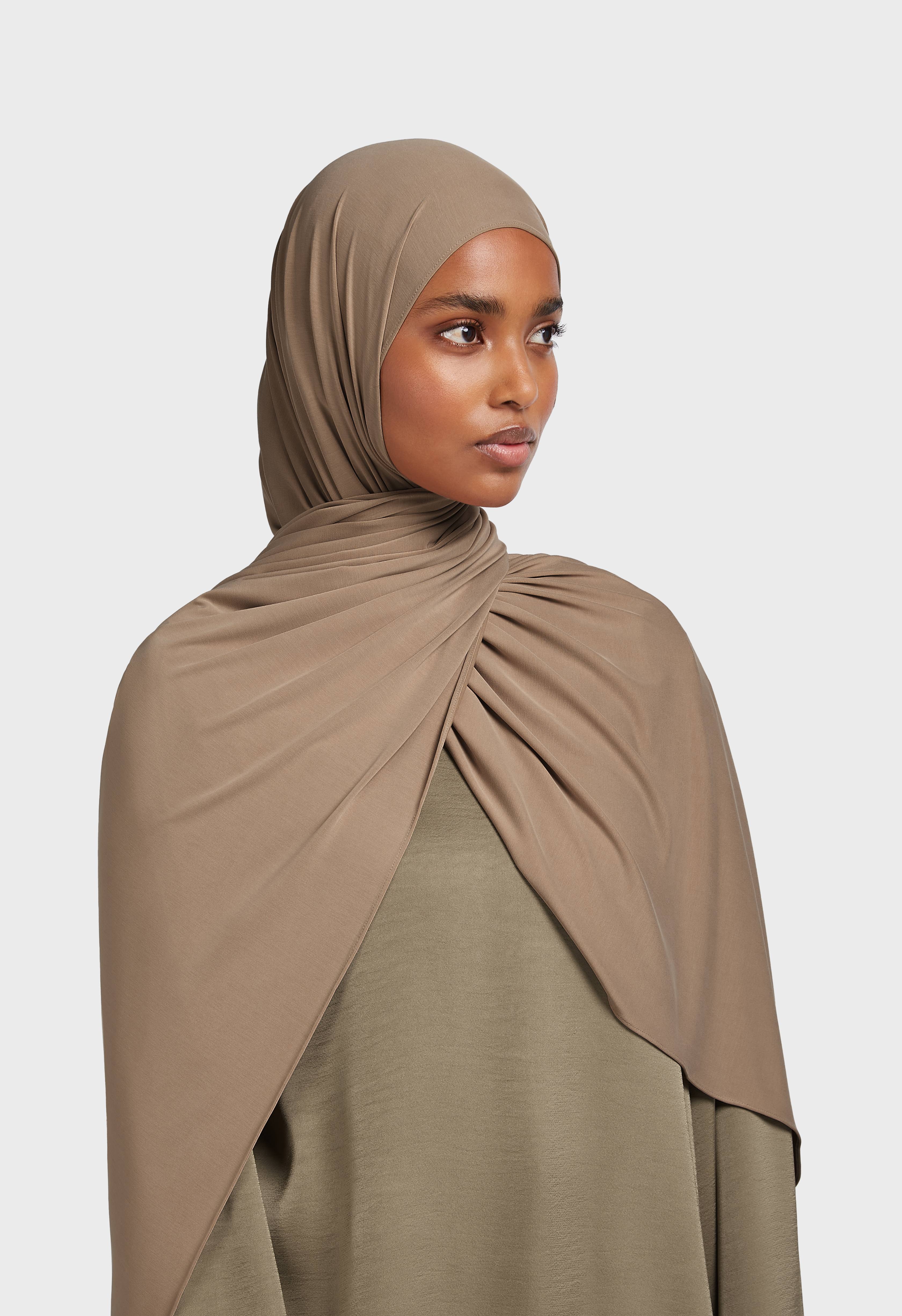 Breathable Jersey Scarf | Dark Pearl