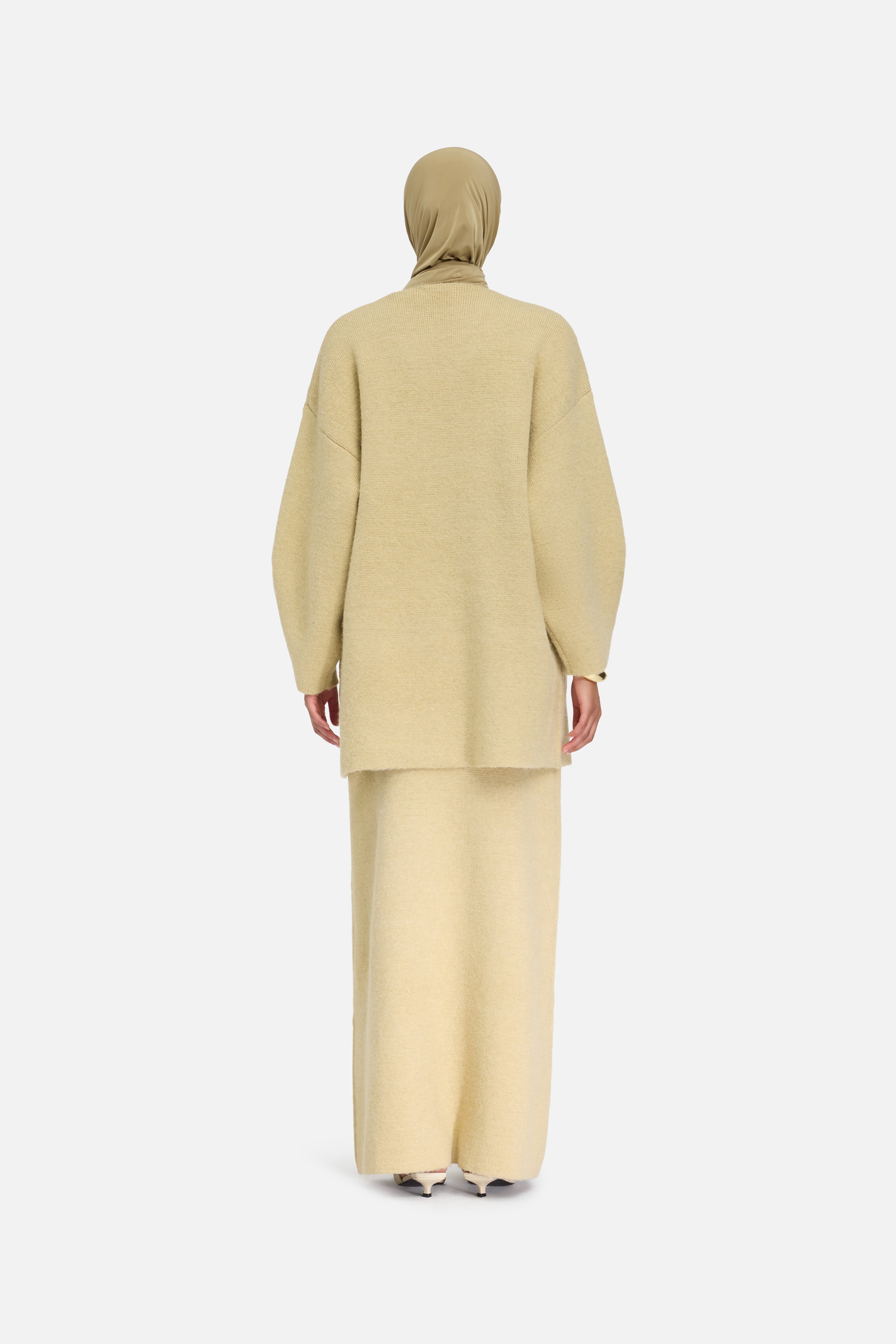 Brushed Knit Sweater | Desert Clay