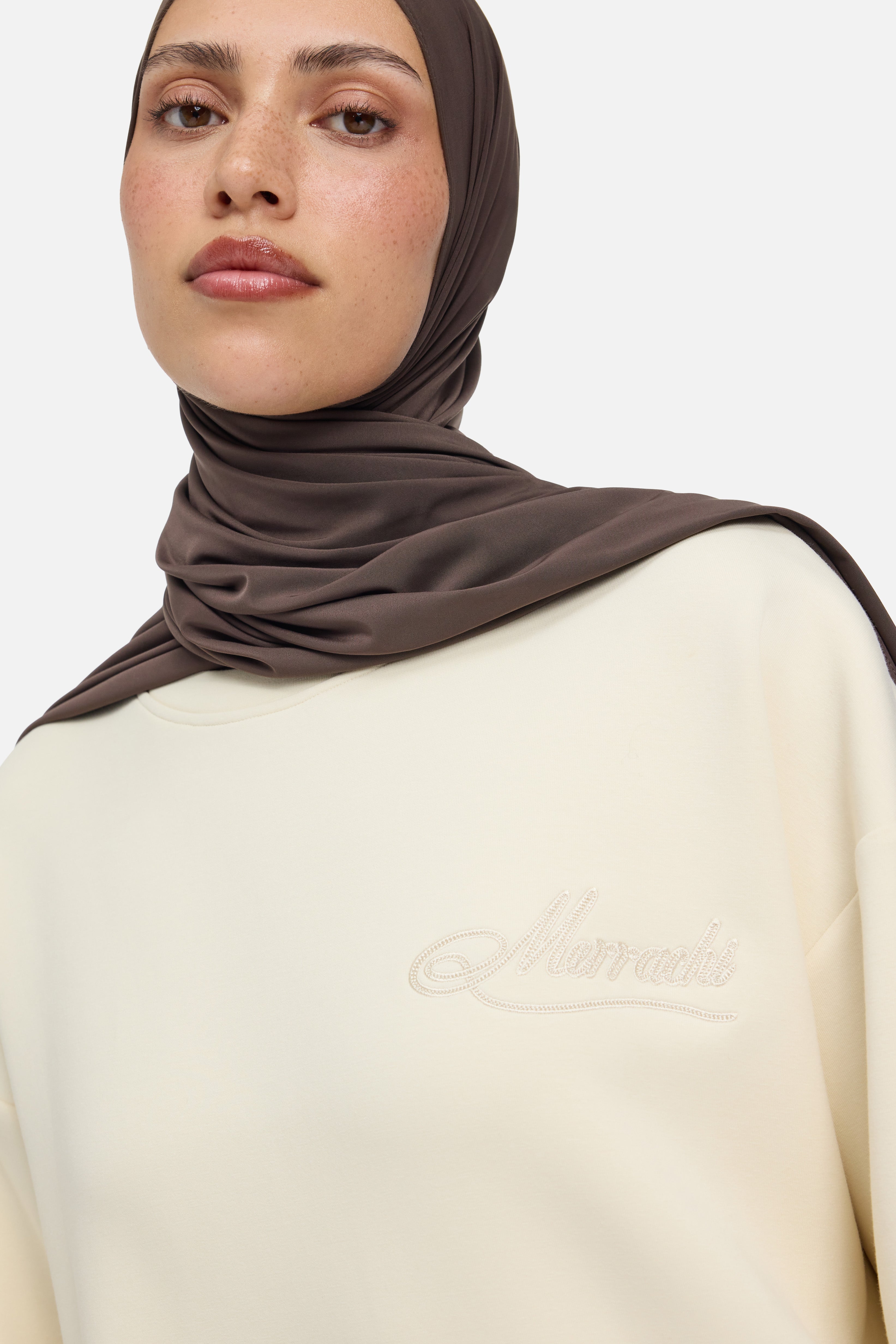 Comfy Sweater Dress | Cloud White