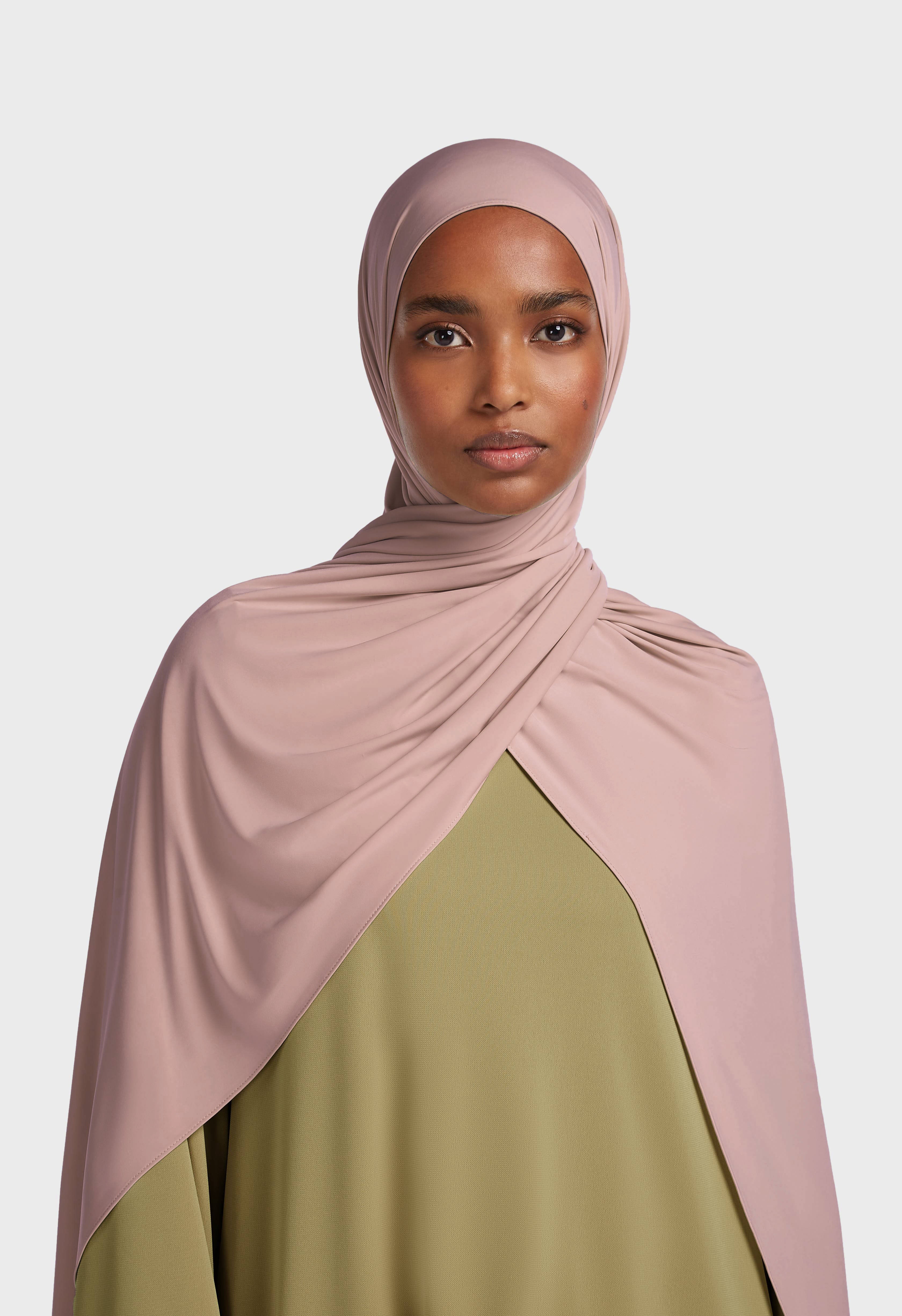 Liquid Jersey Scarf | Ash Rose