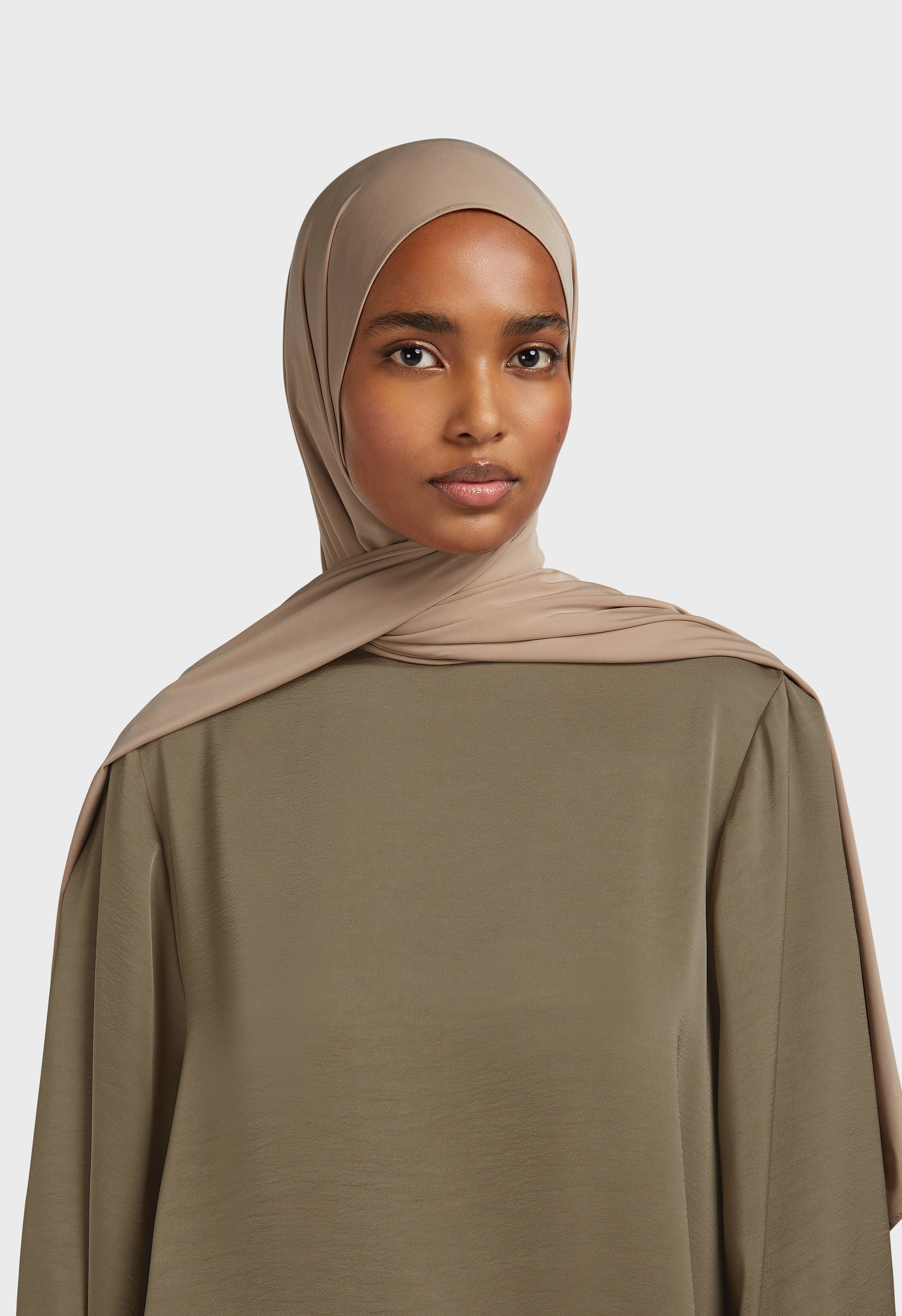 Liquid Jersey Scarf | Dark Pearl