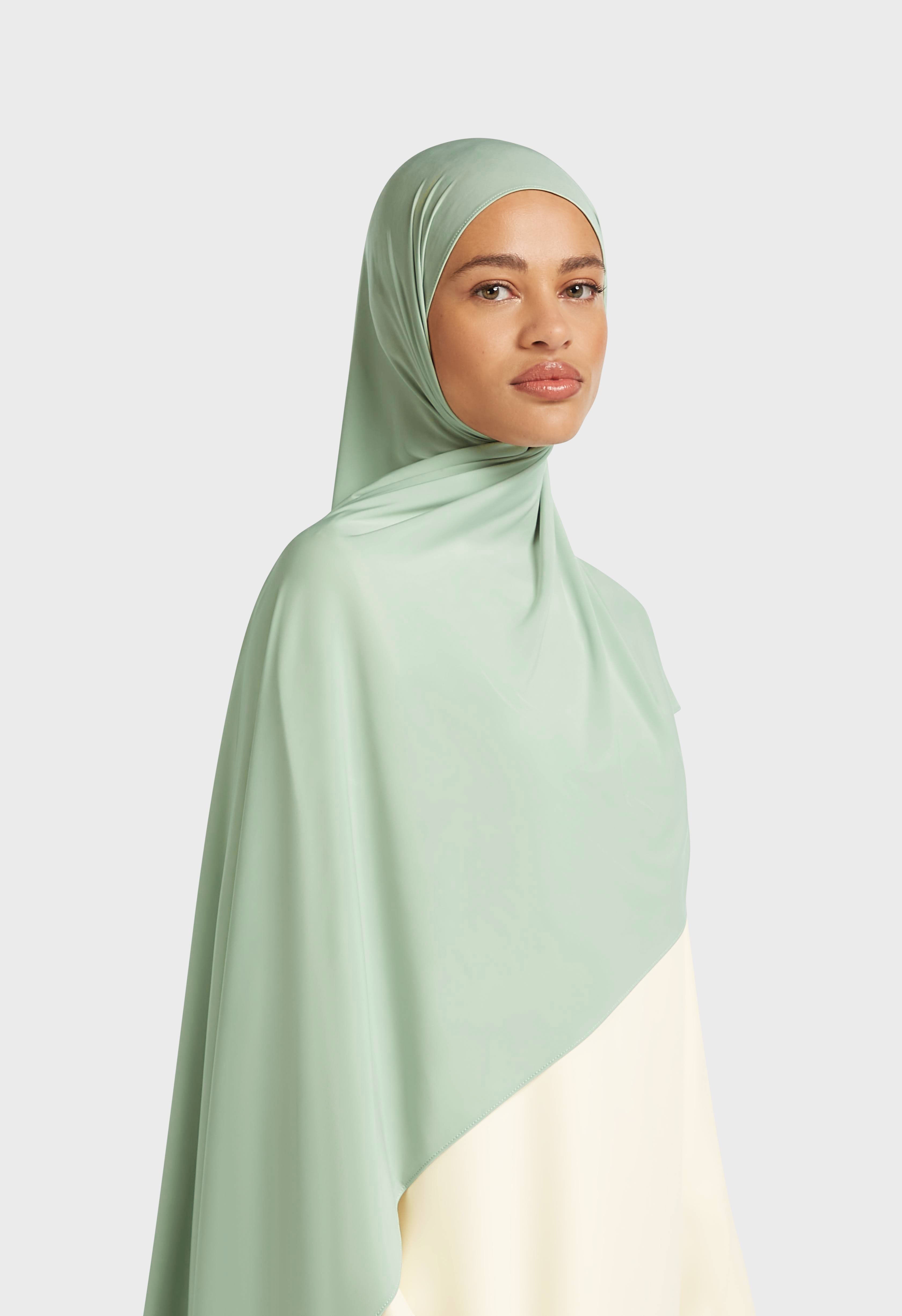 Liquid Jersey Scarf | Powder Blue