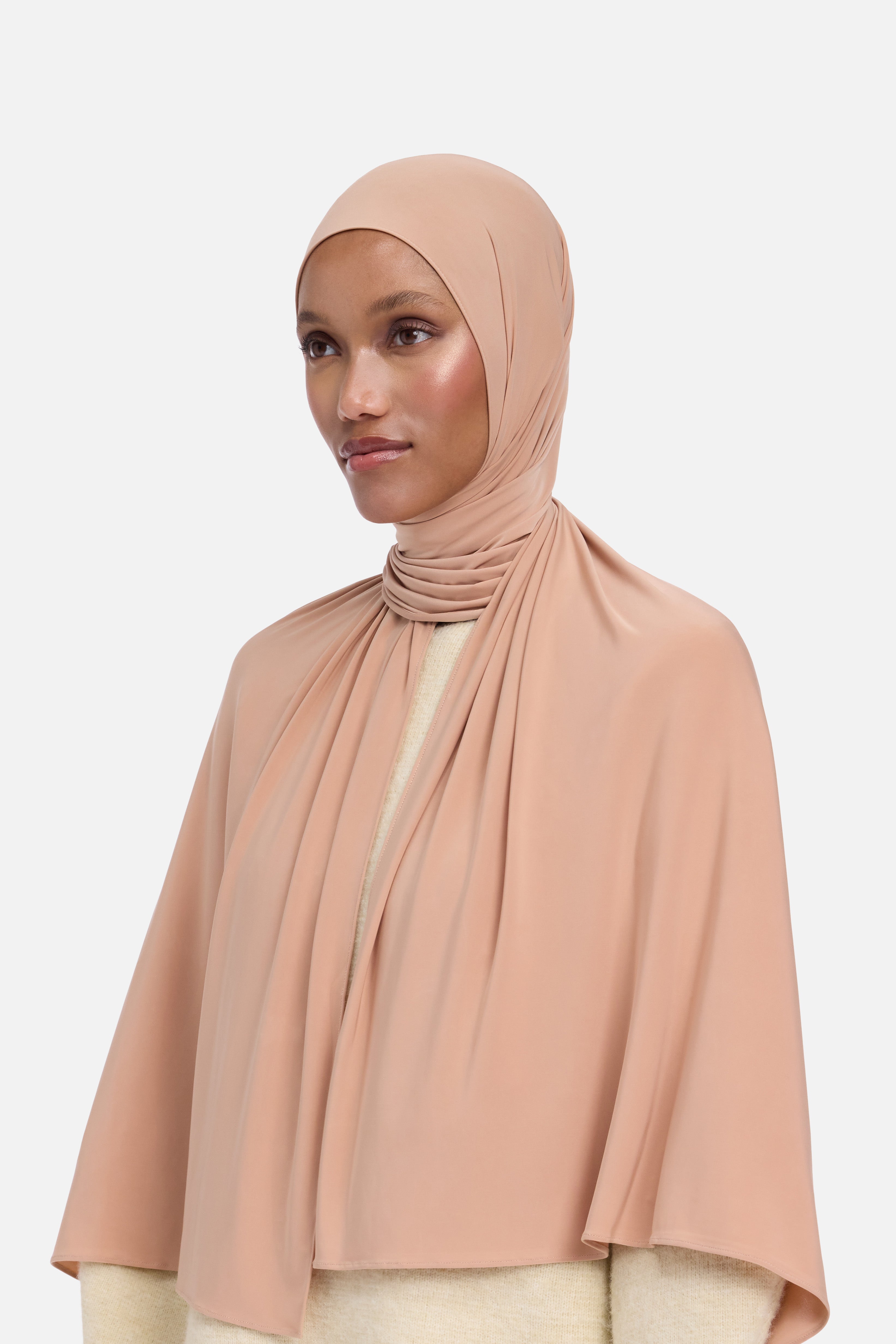 Liquid Jersey Scarf | Powder