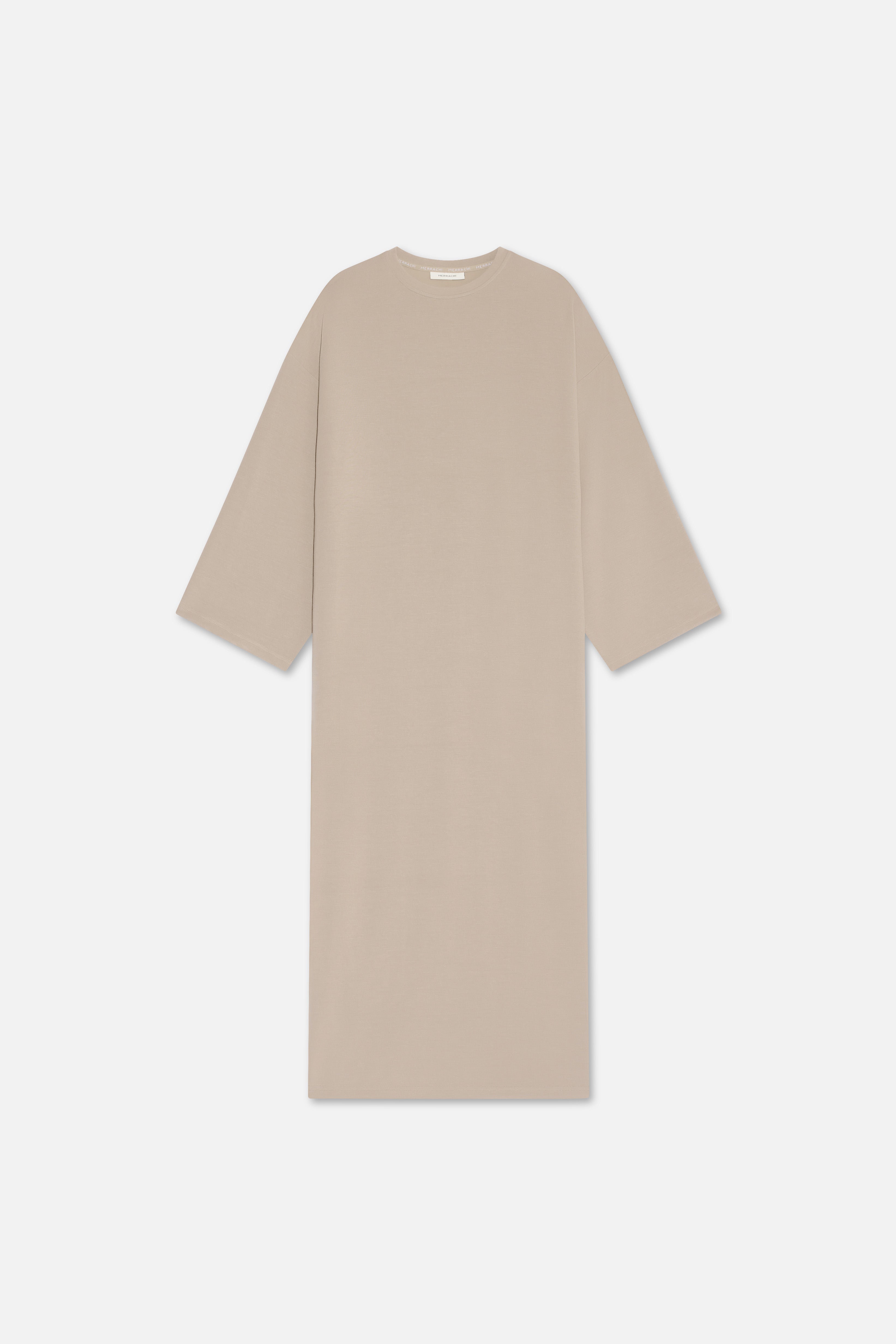 Modal Jersey Dress | Khaki