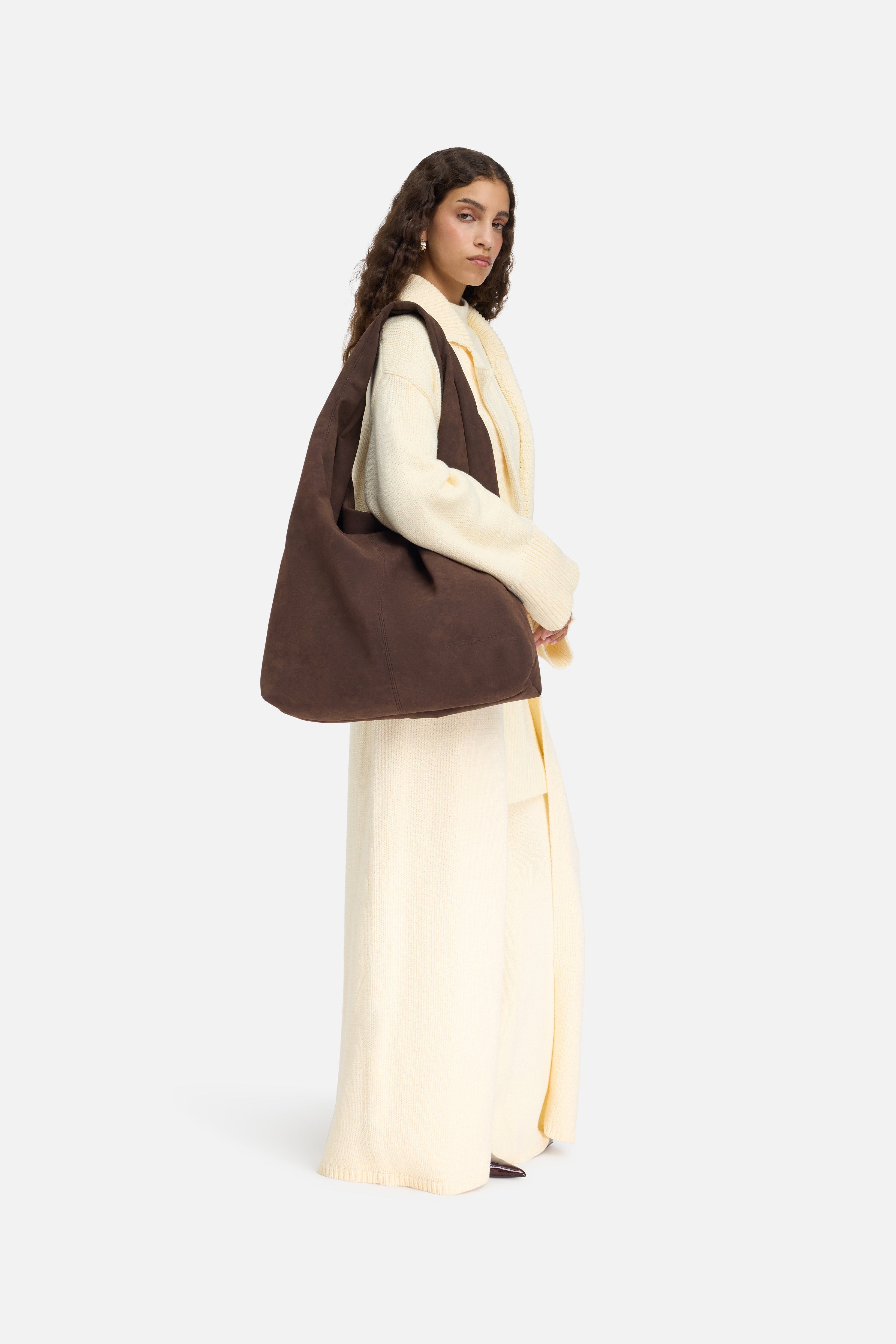 Maxi Oval Bag | Chocolate