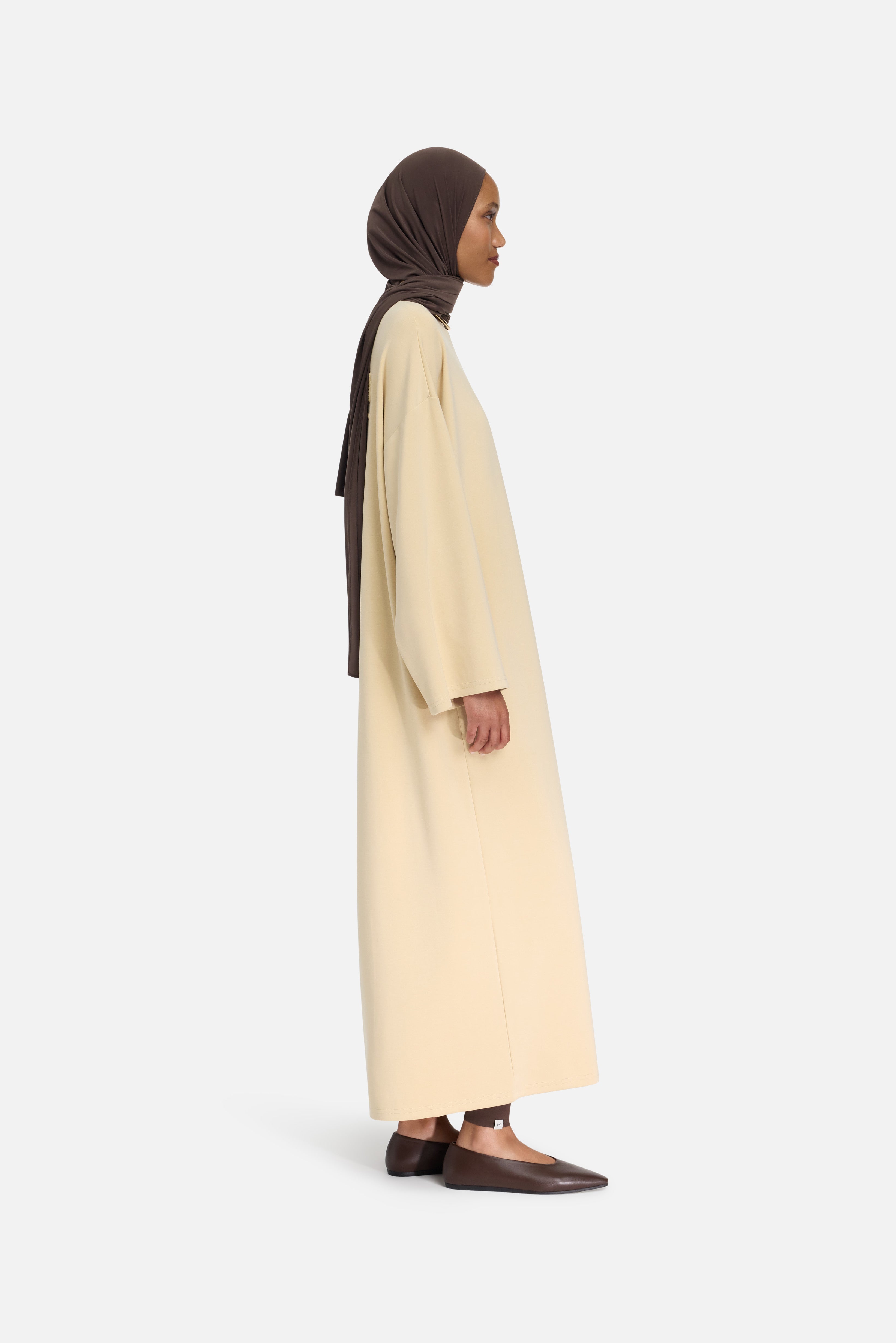 Modal Jersey Dress | Desert Clay