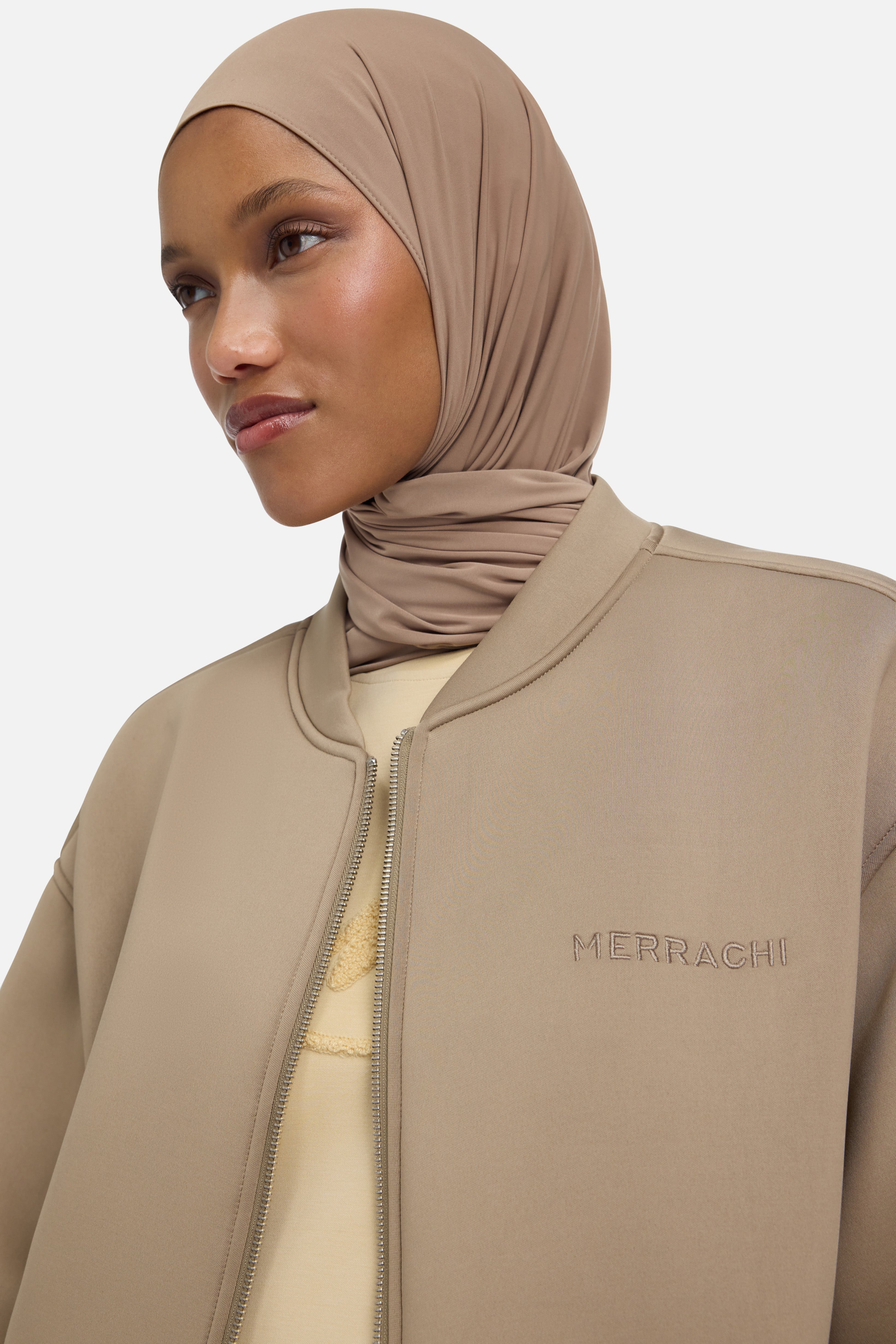 Neoprene Bomber | Khaki