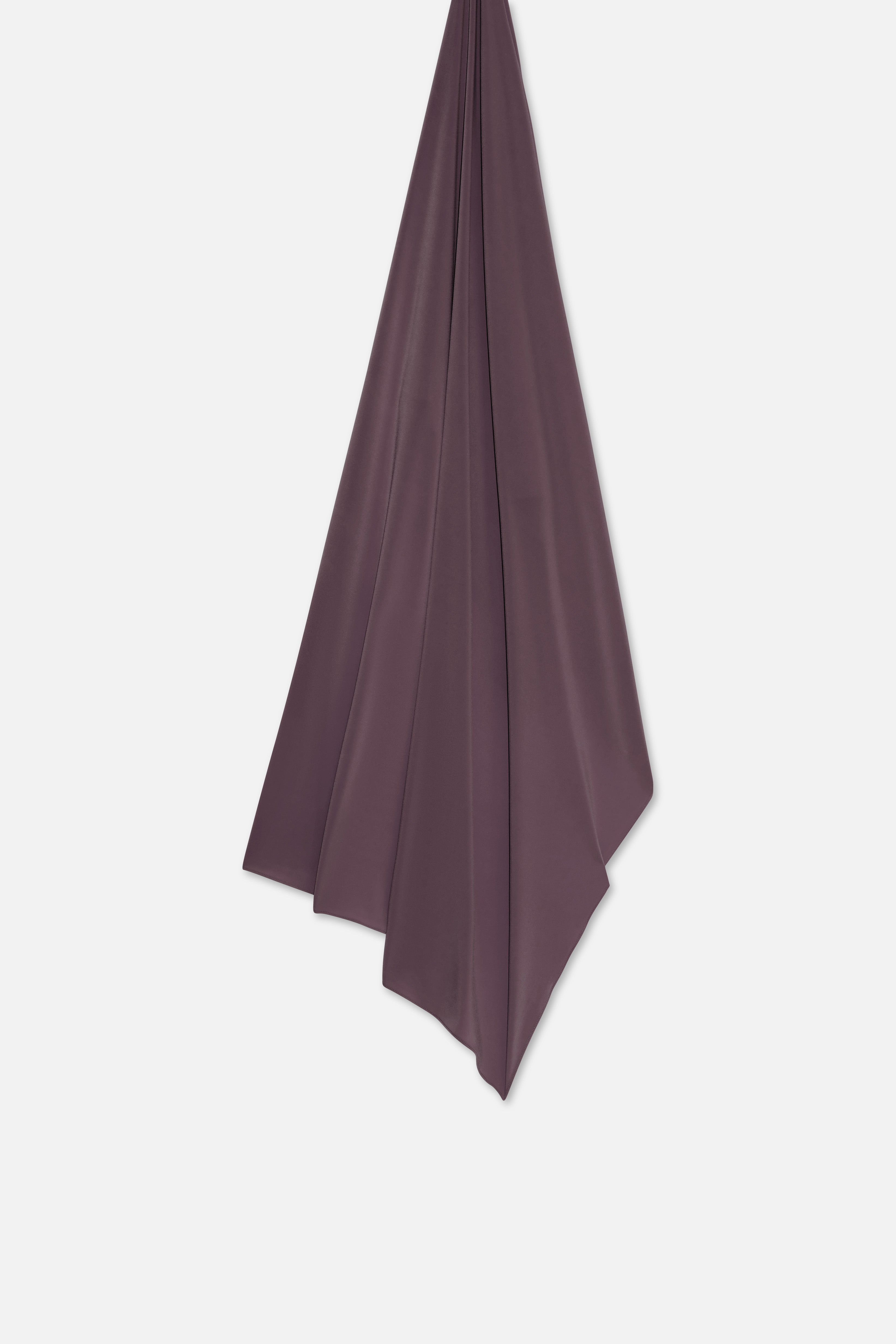 Premium Jersey Scarf | Aubergine