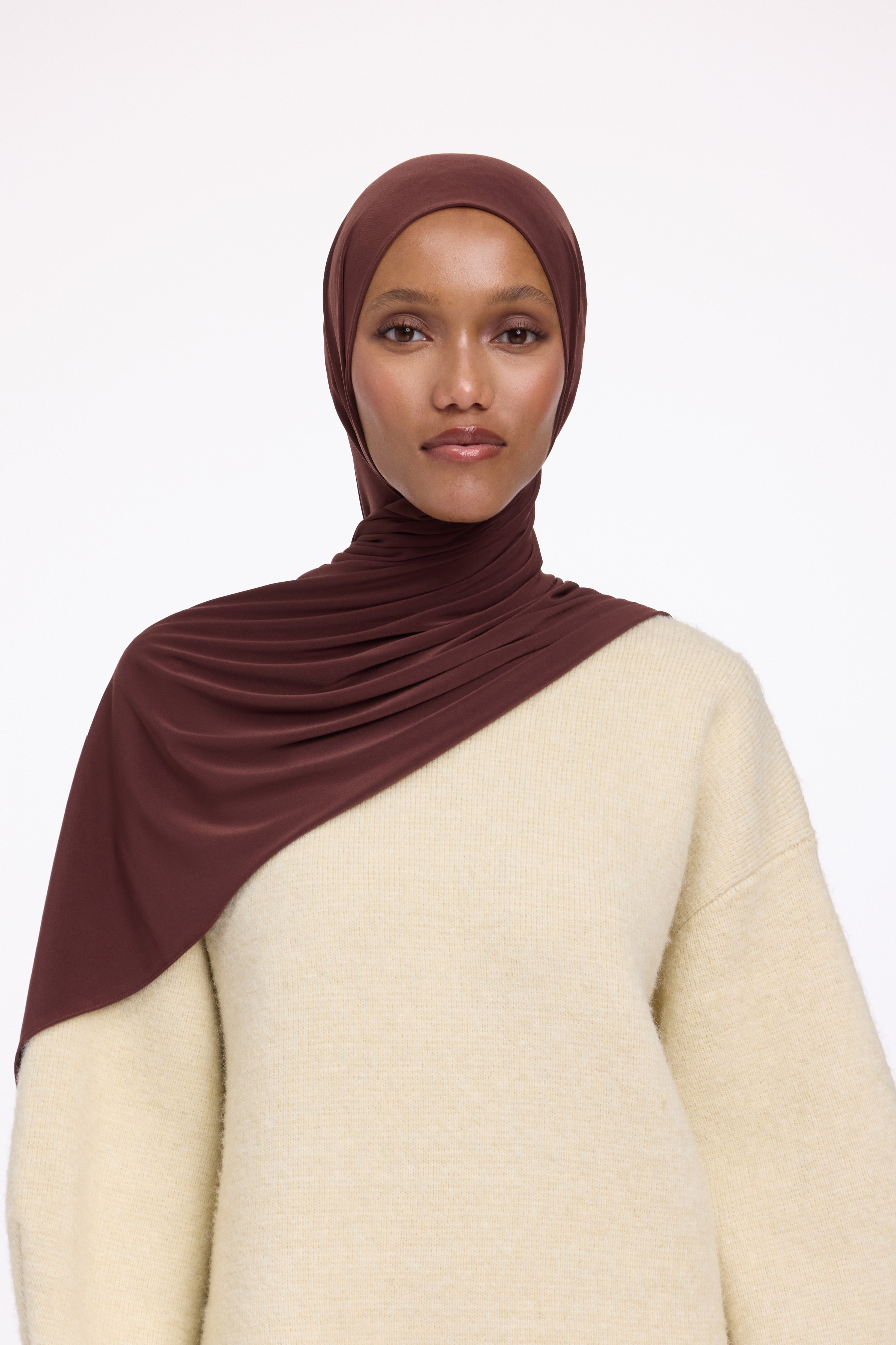 Premium Jersey Scarf | Dark Cherry