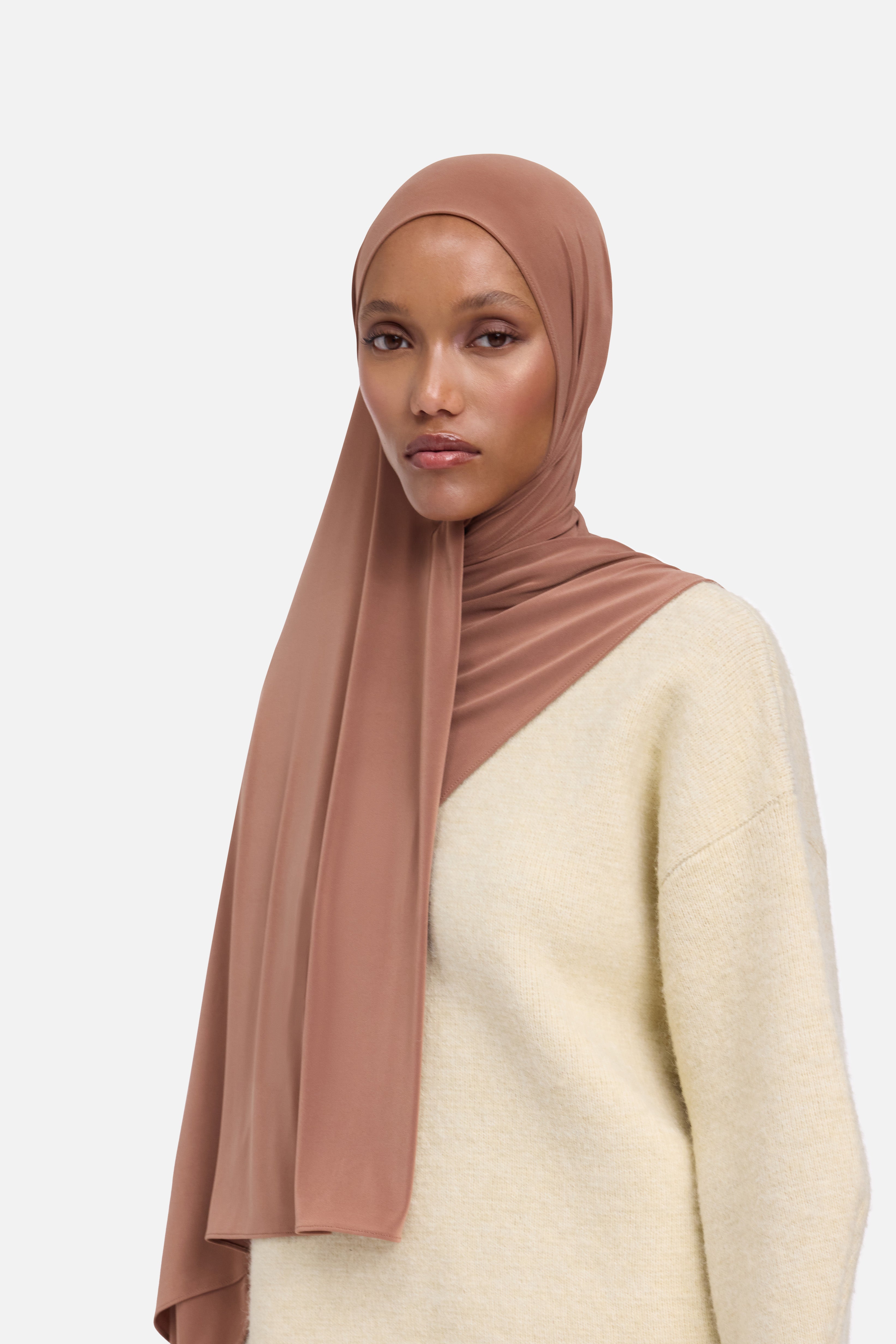 Premium Jersey Scarf | Fig