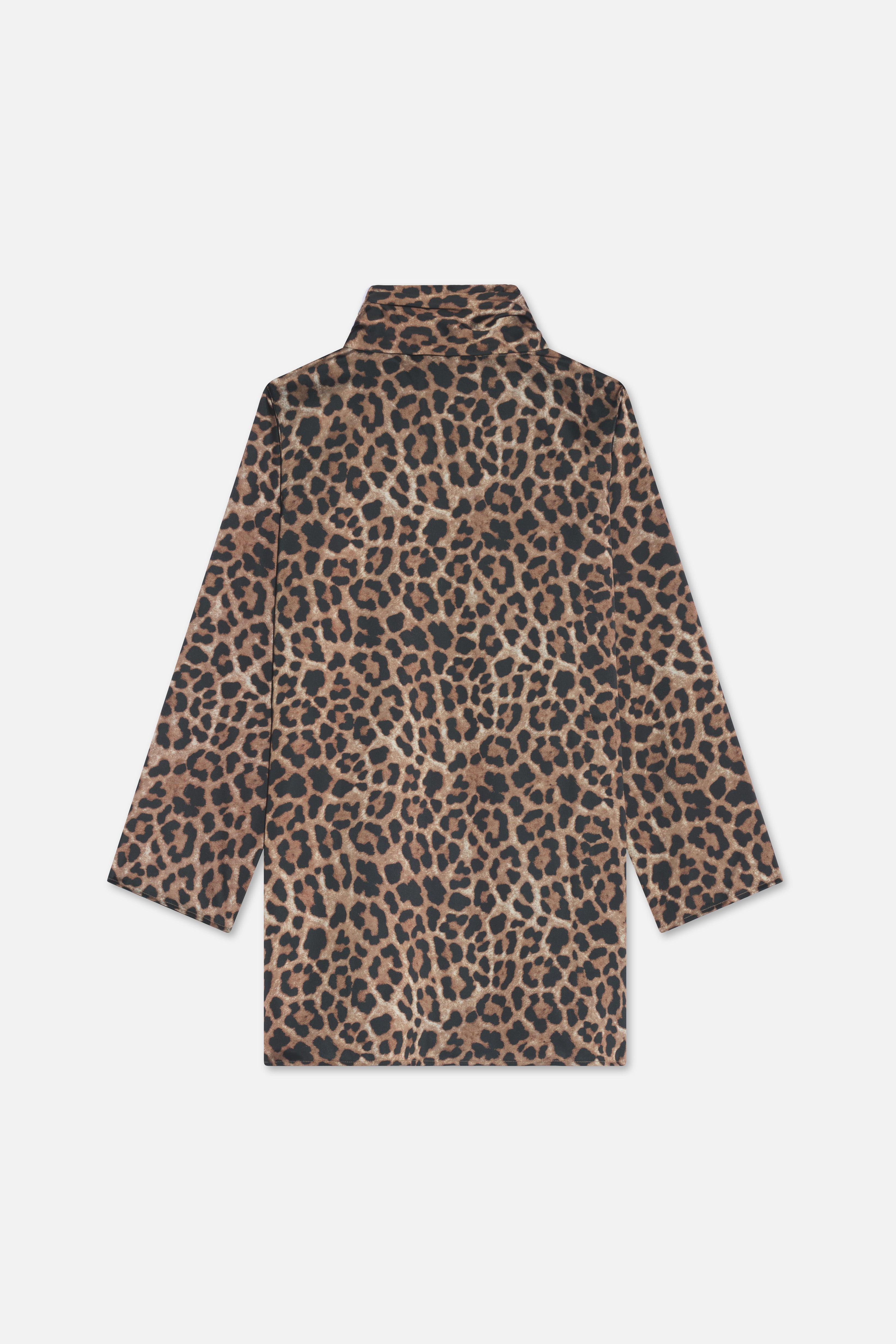 Shawl Shirt | Leopard