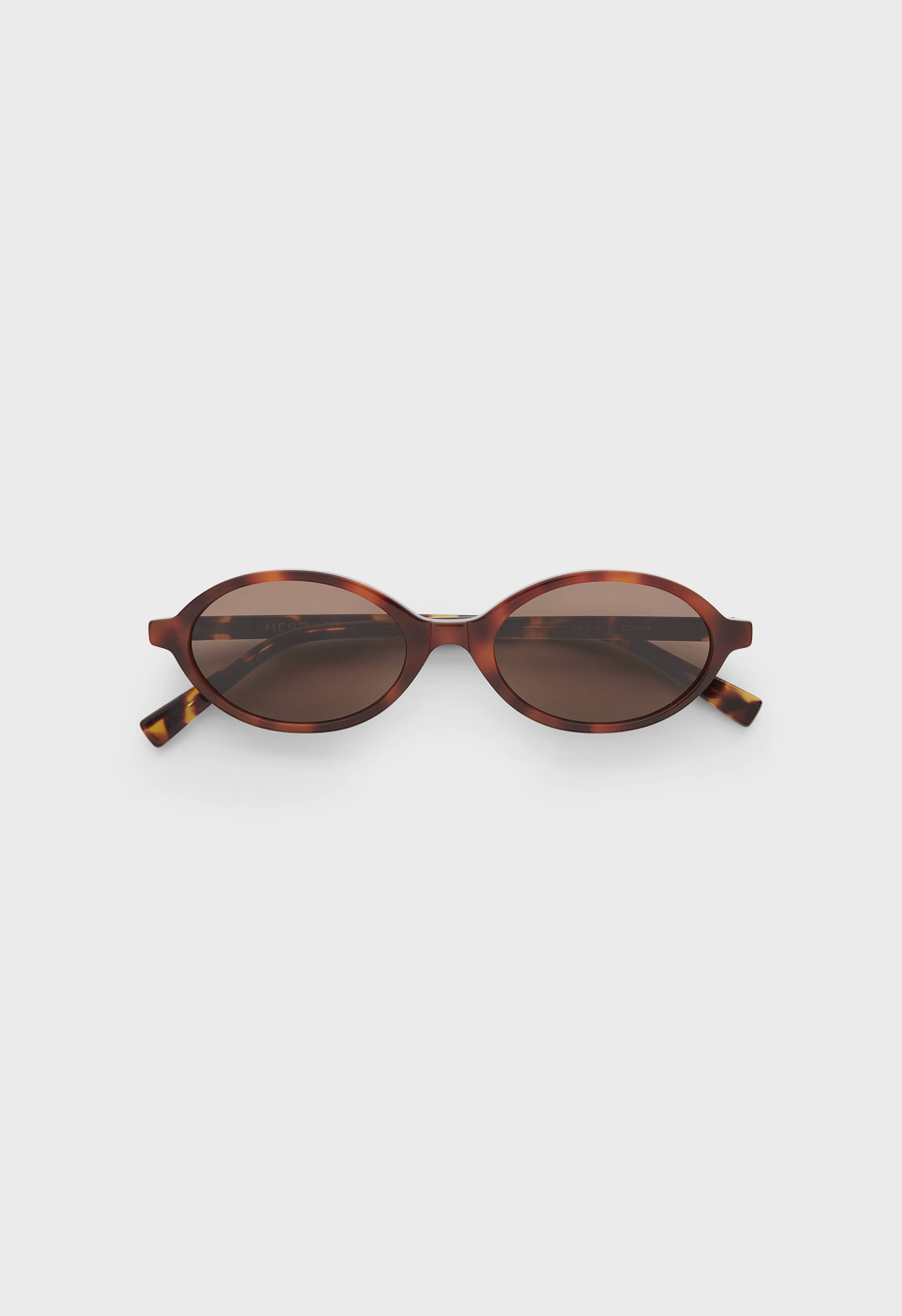 Acetate Framed Sunglasses | Turtle