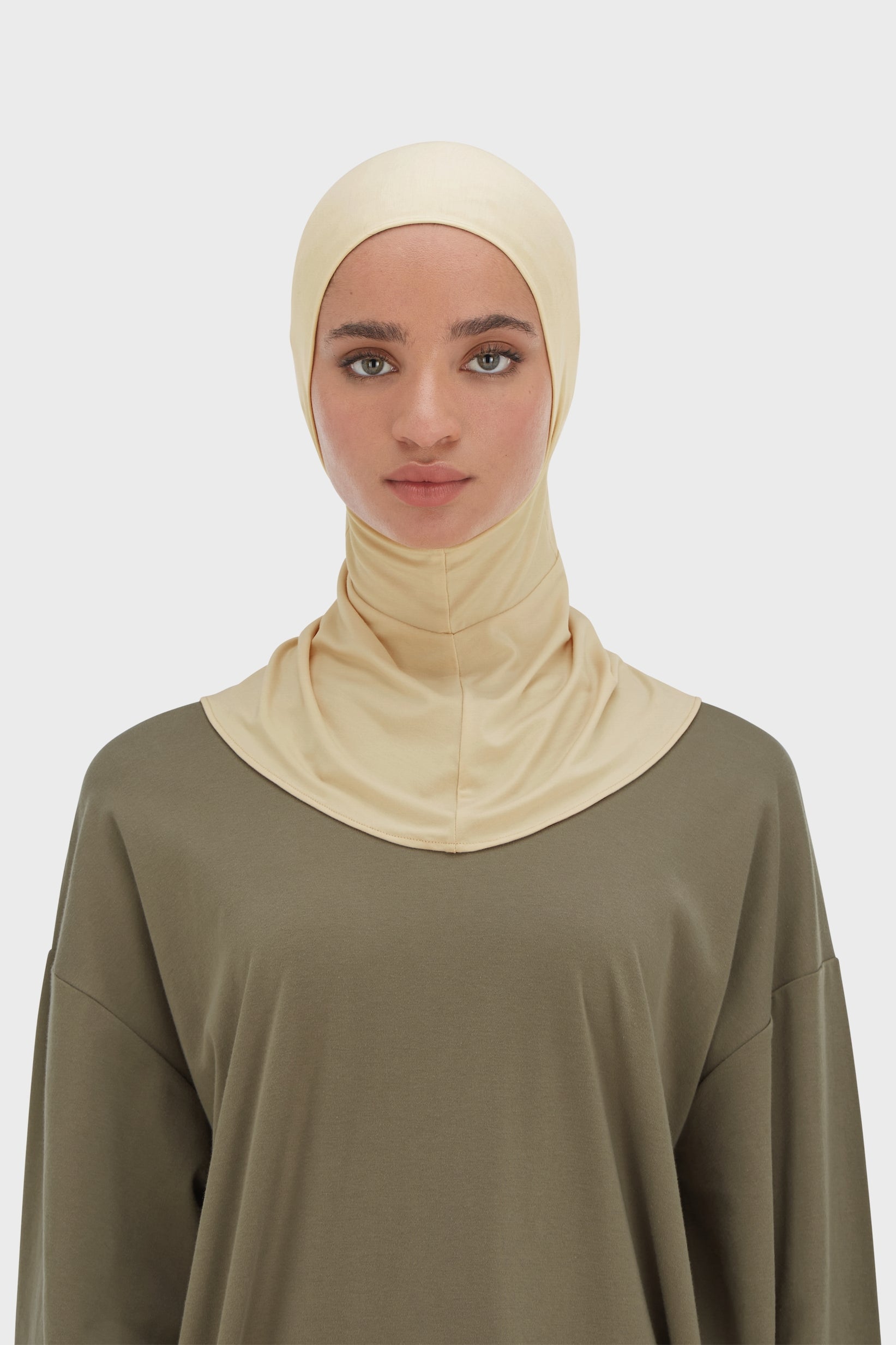 Bamboo Full Cover Underscarf | Brown Rice