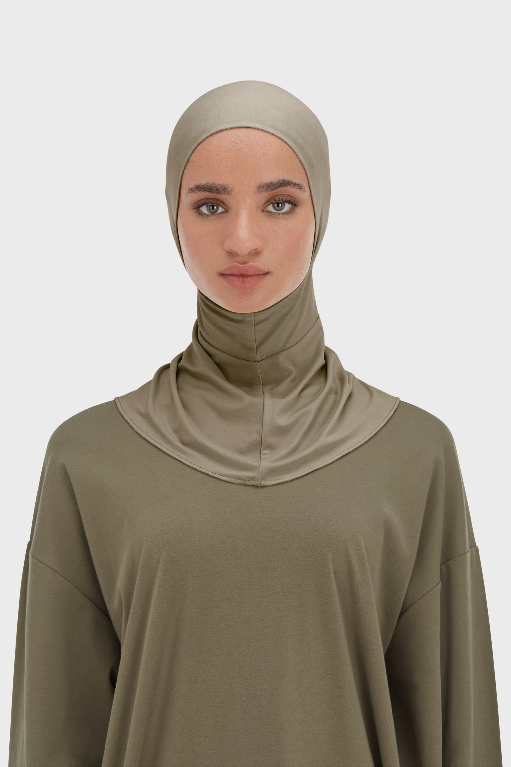 Bamboo Full Cover Underscarf | Taupe