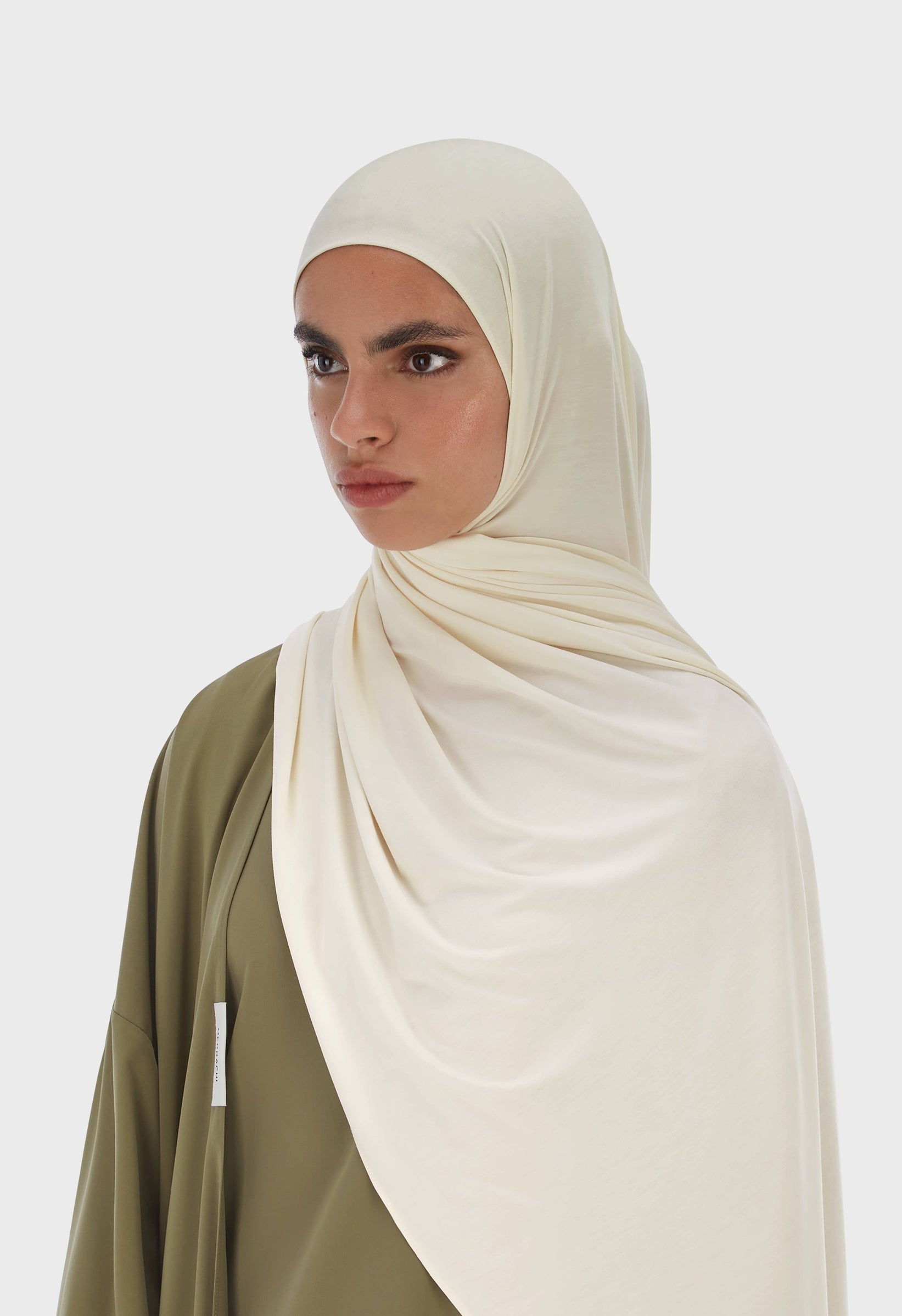 Bamboo Jersey Scarf | Off White