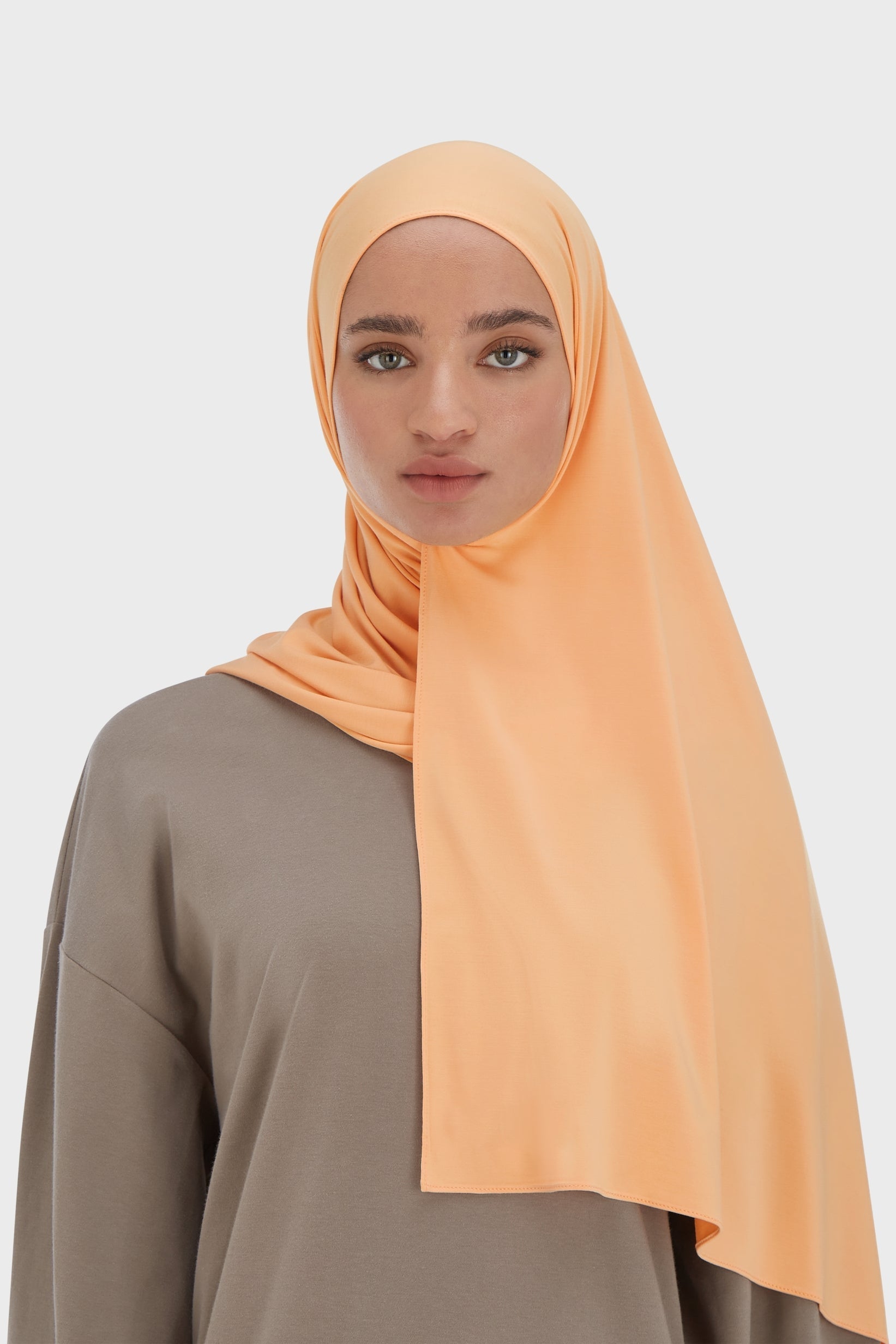 Bamboo Jersey Scarf | Powder Sand