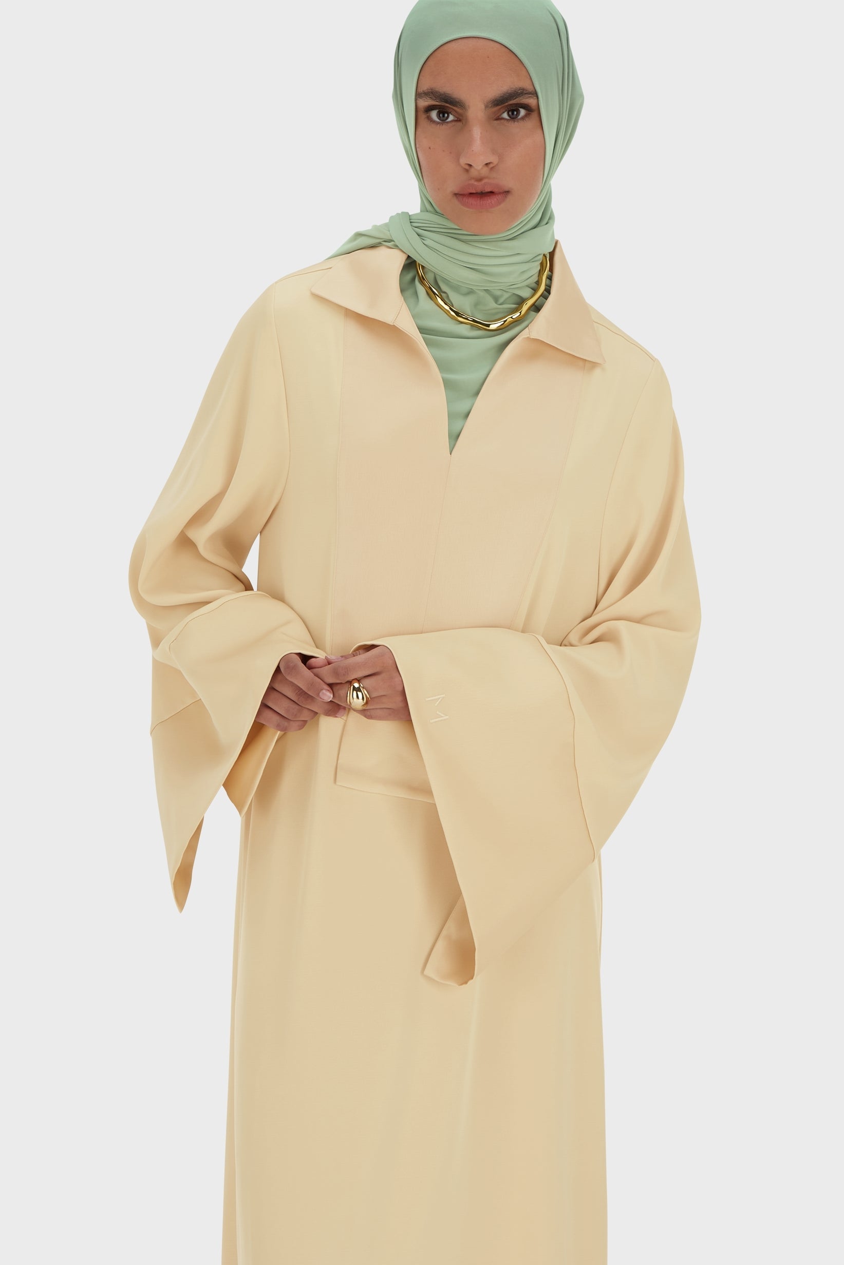 Kaftan Dress Short | Warm Butter