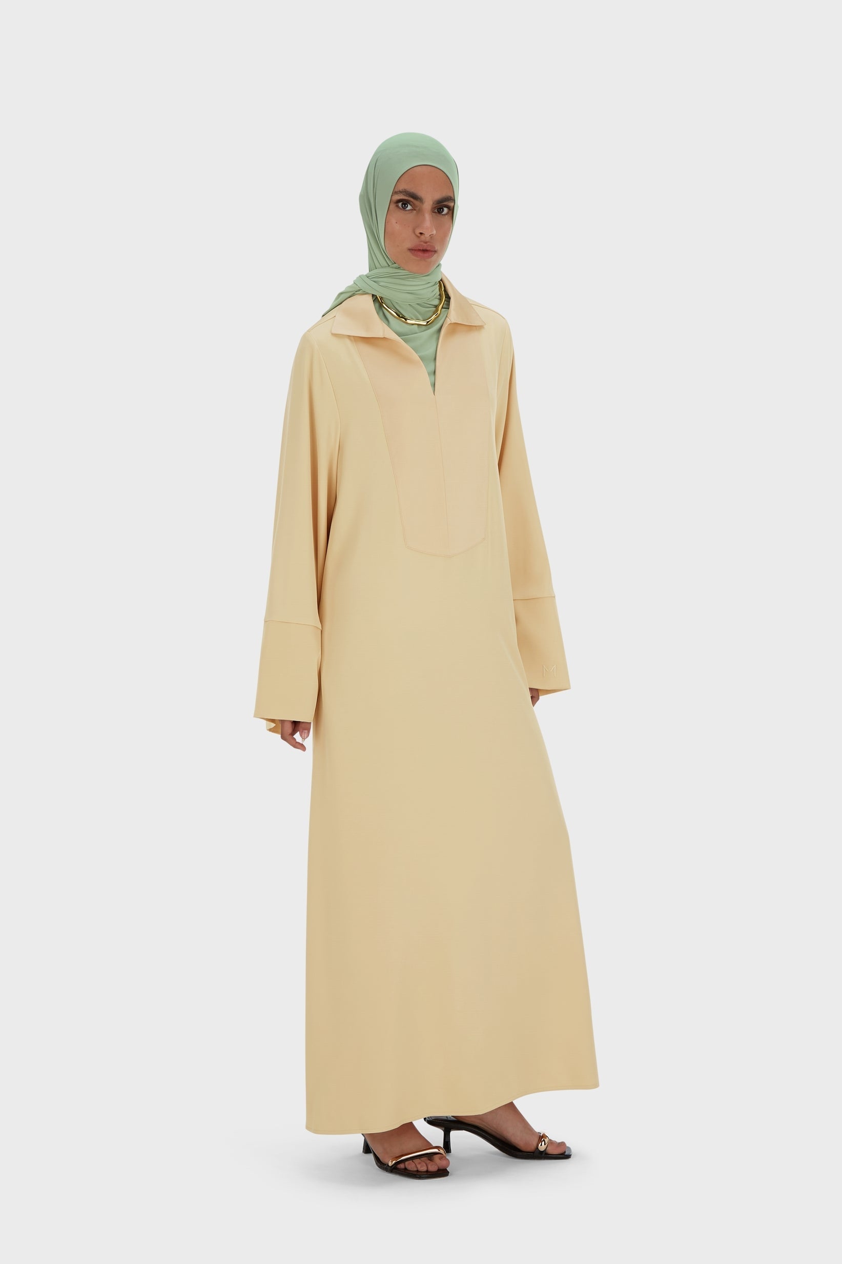 Kaftan Dress Short | Warm Butter