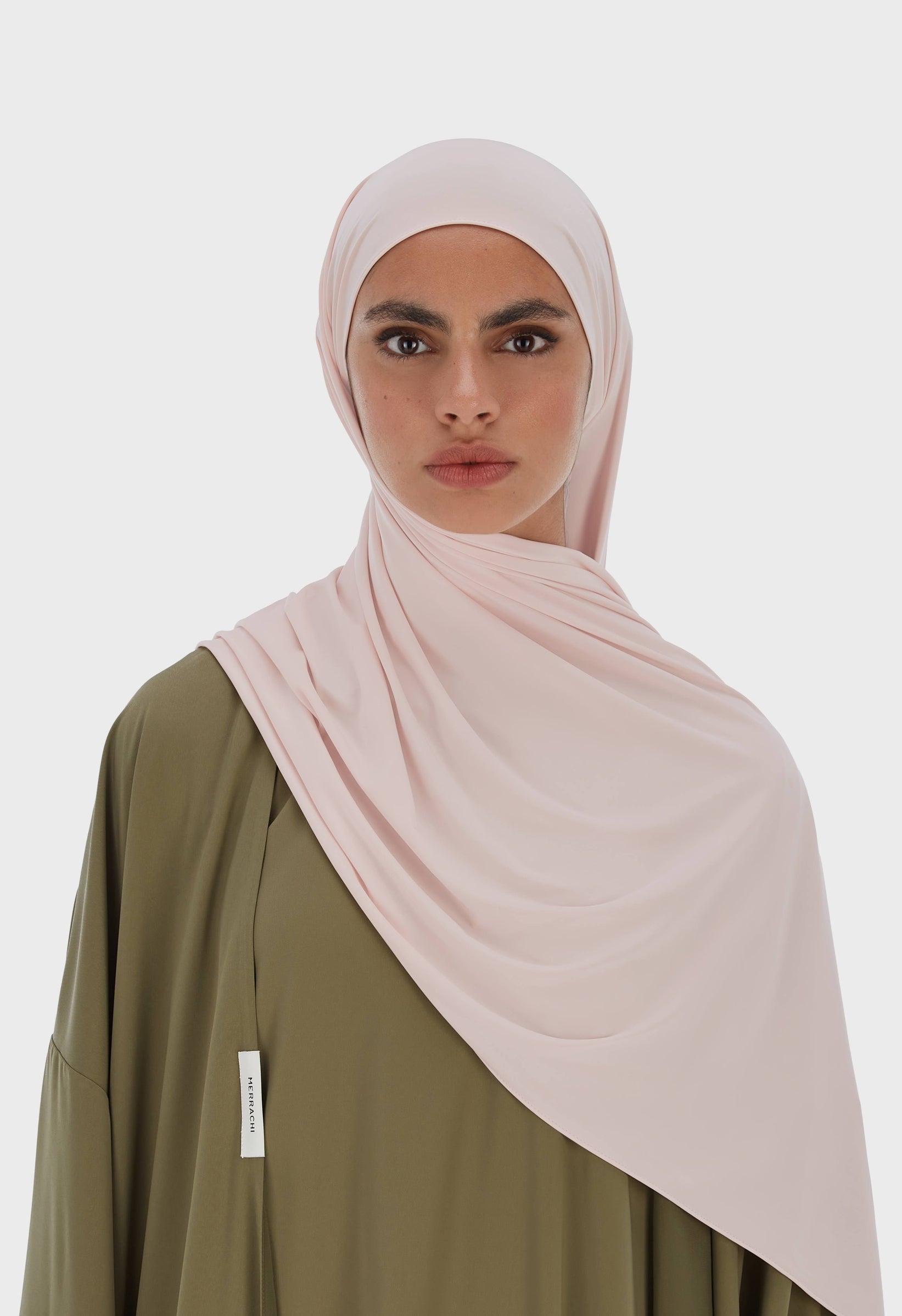 Liquid Jersey Scarf | Ash Rose