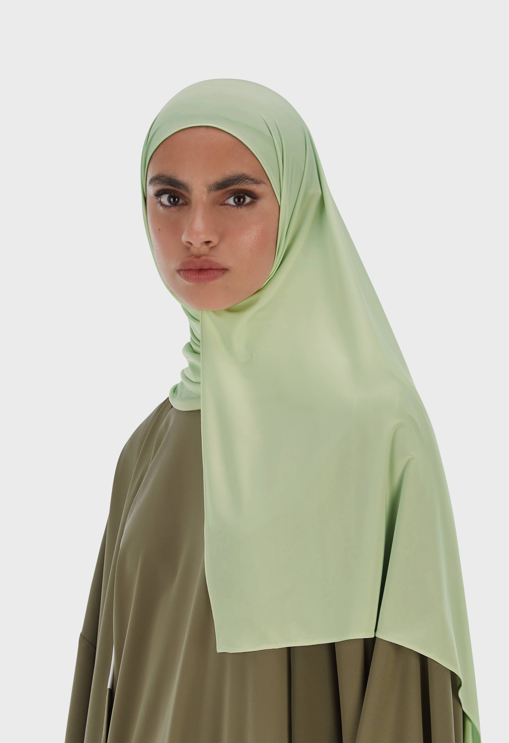 Liquid Jersey Scarf | Matcha