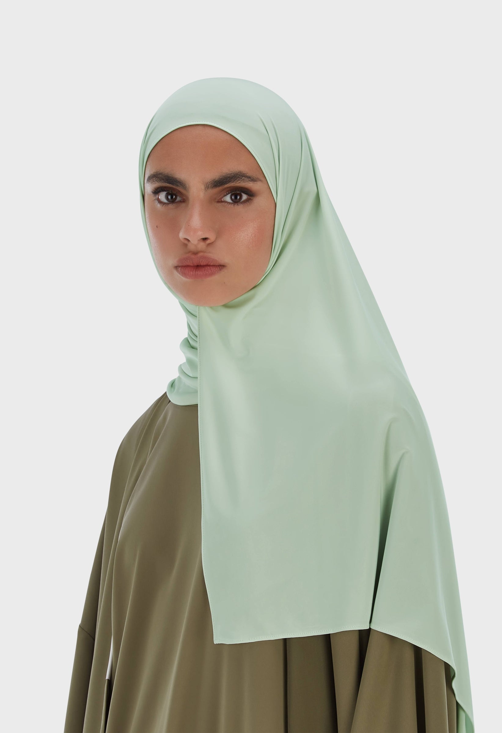 Liquid Jersey Scarf | Powder Blue