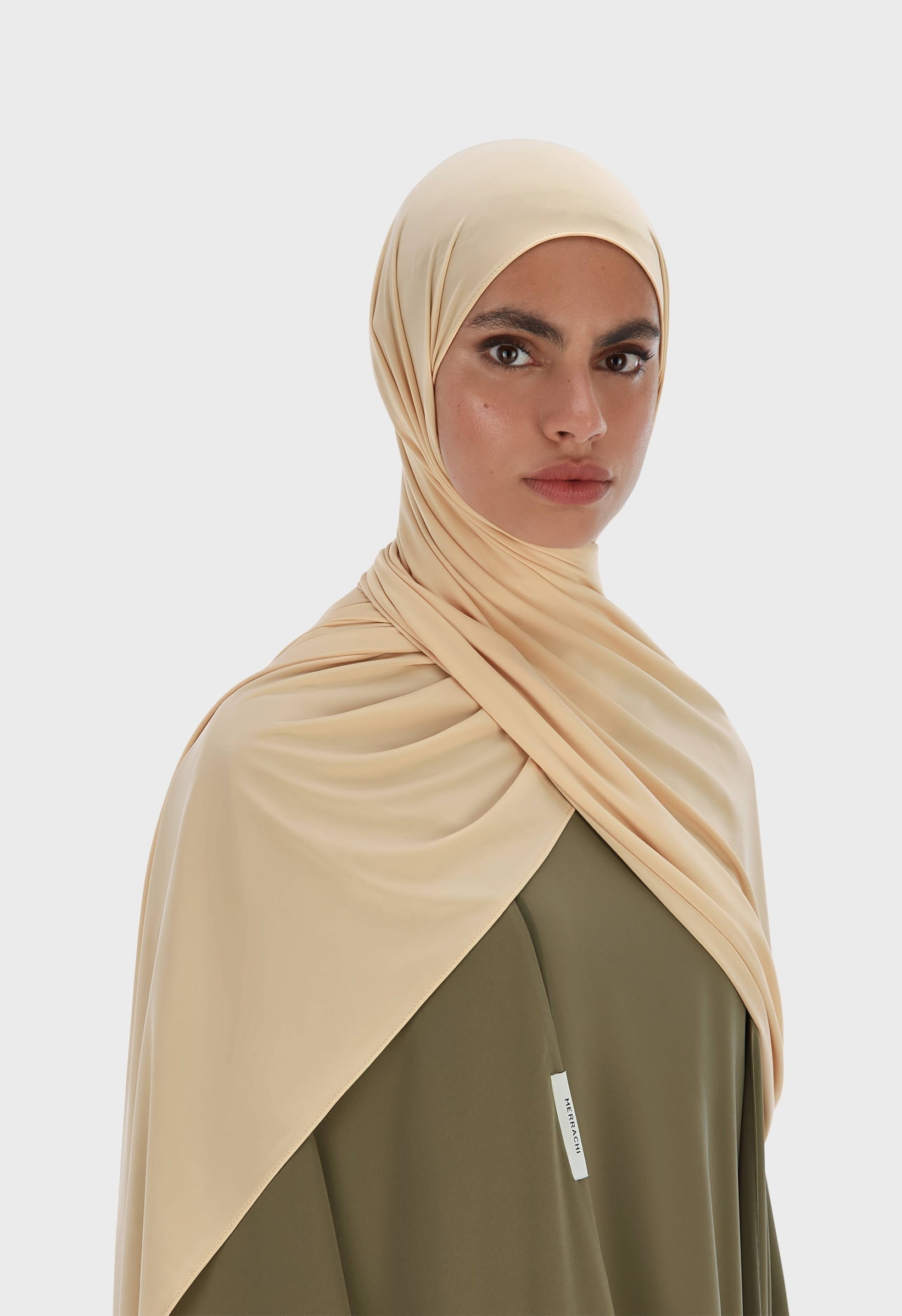 Liquid Jersey Scarf | Warm Butter