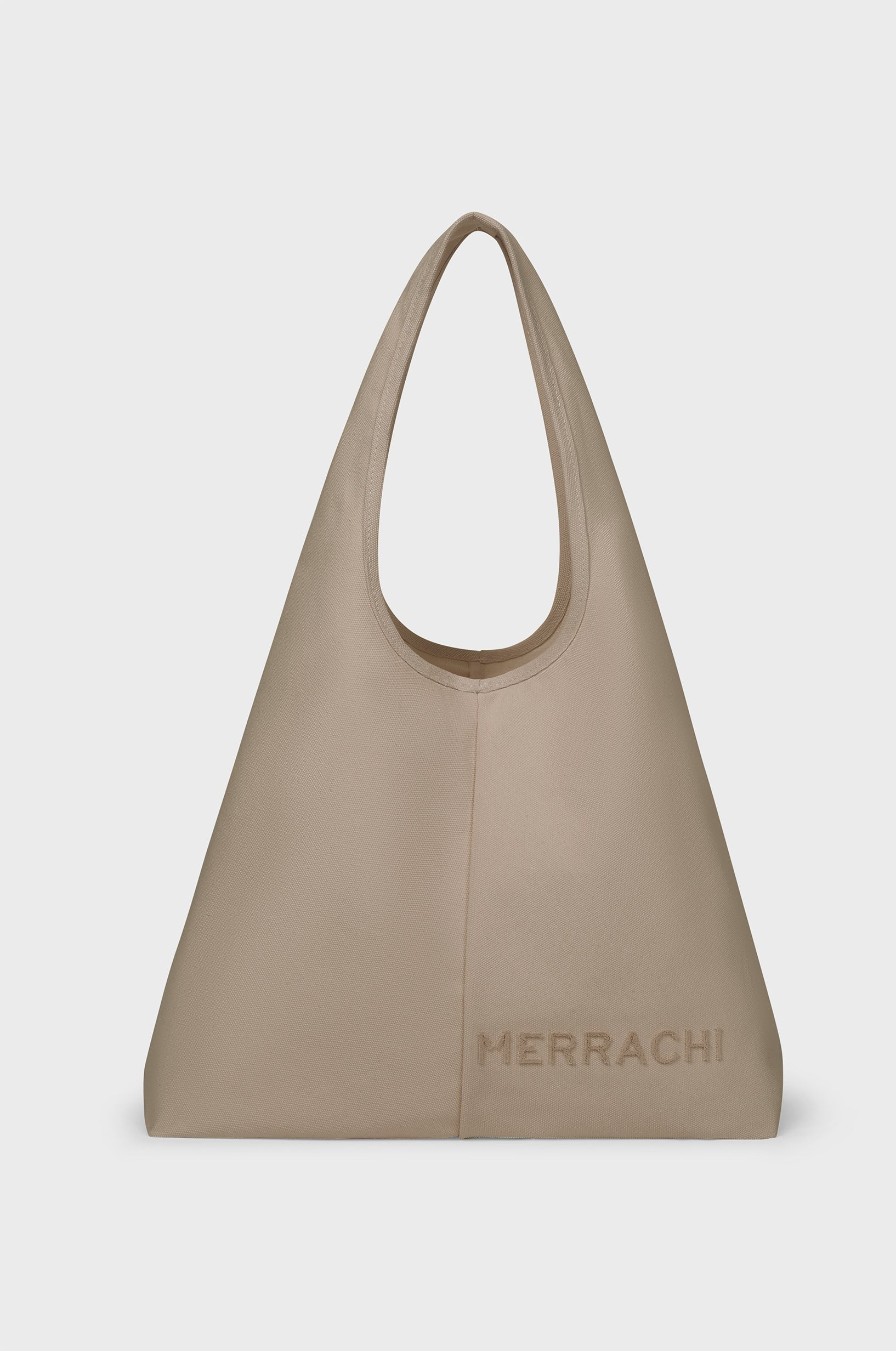 Oval Tote Bag | Taupe