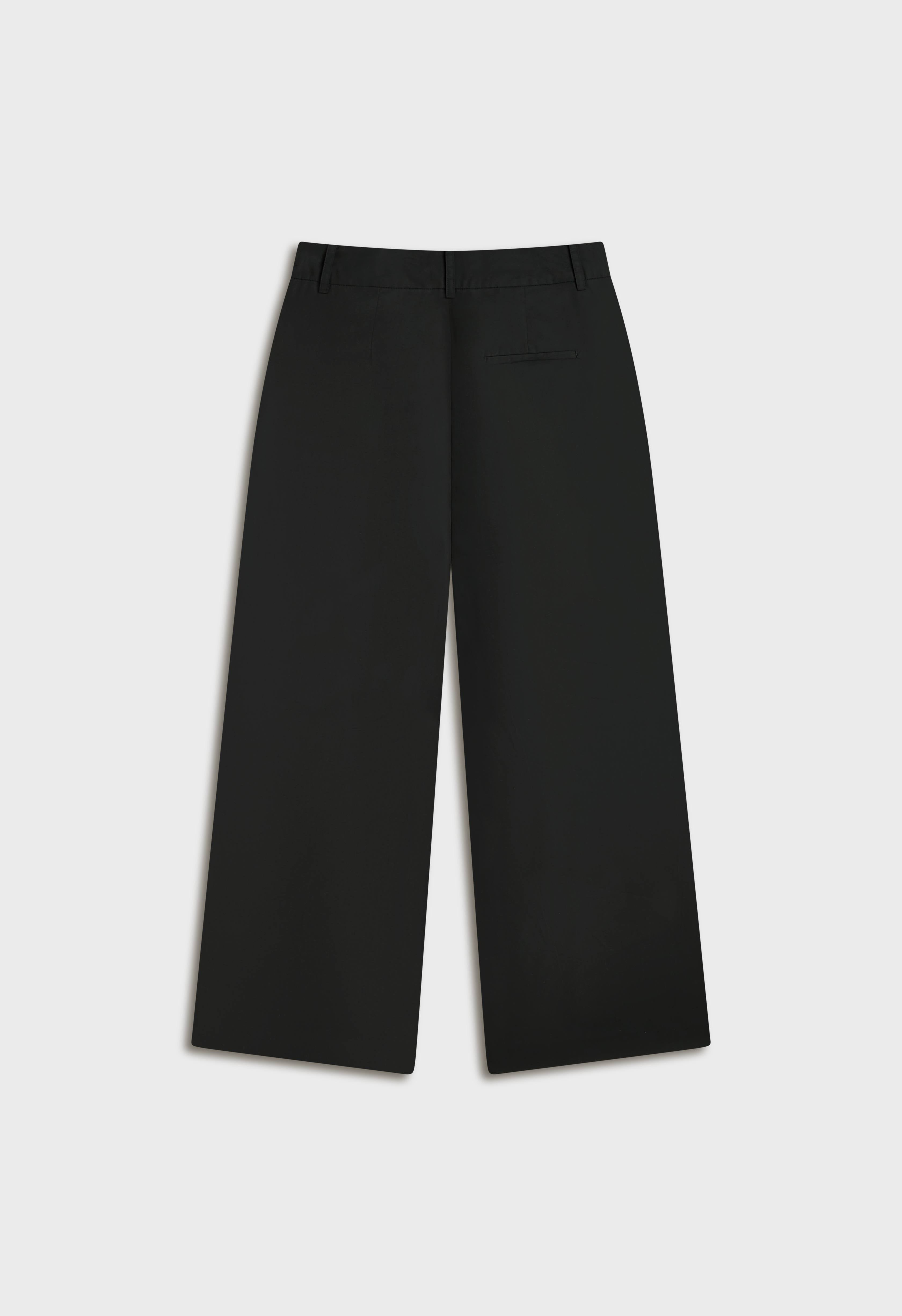 Poplin Pants | Black