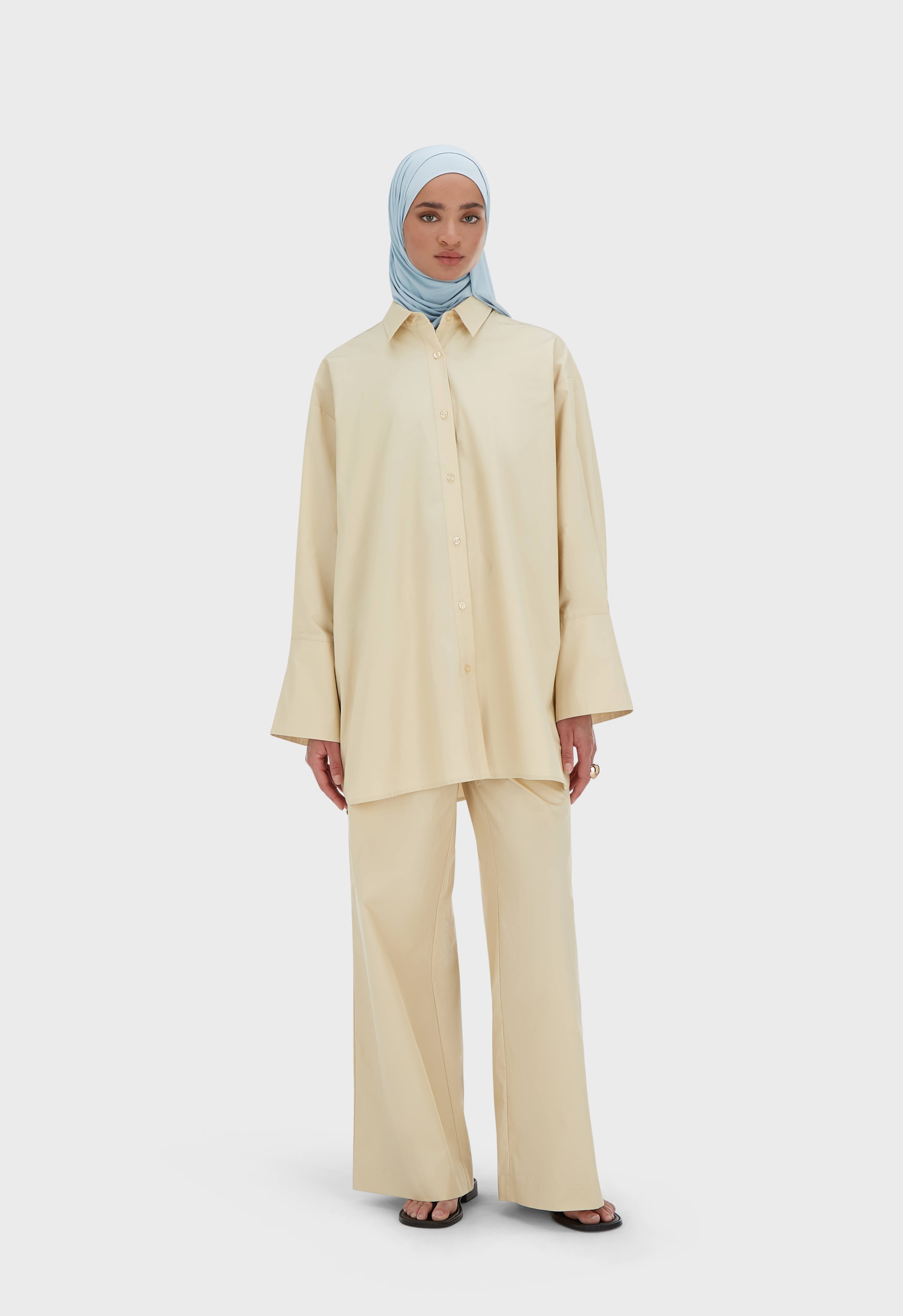 Poplin Pants | Brown Rice