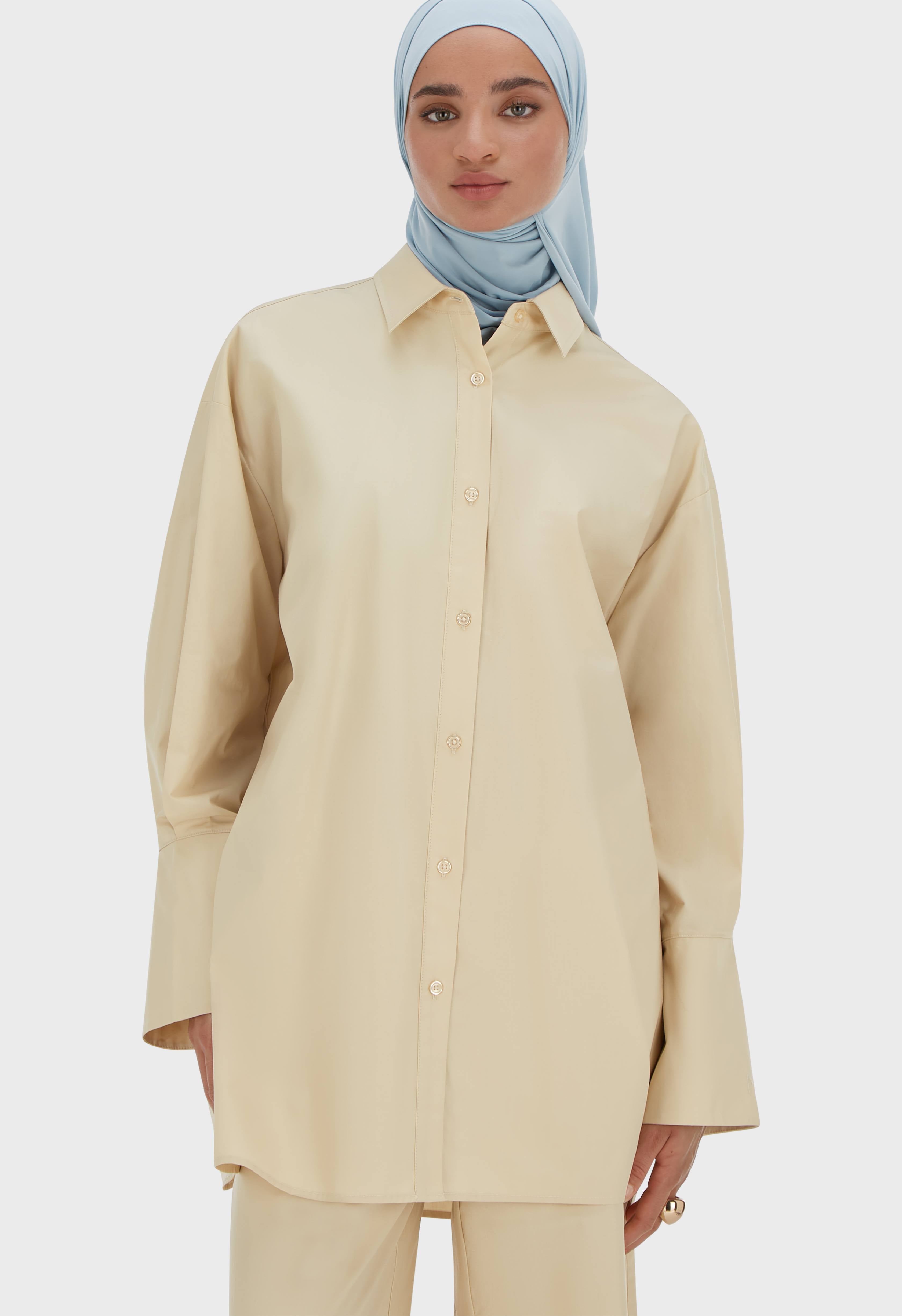 Poplin Shirt | Brown Rice