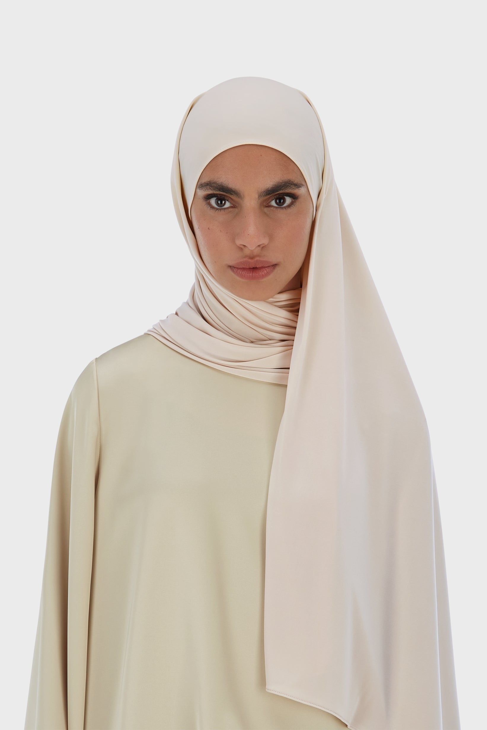 Premium Jersey Scarf | Sand