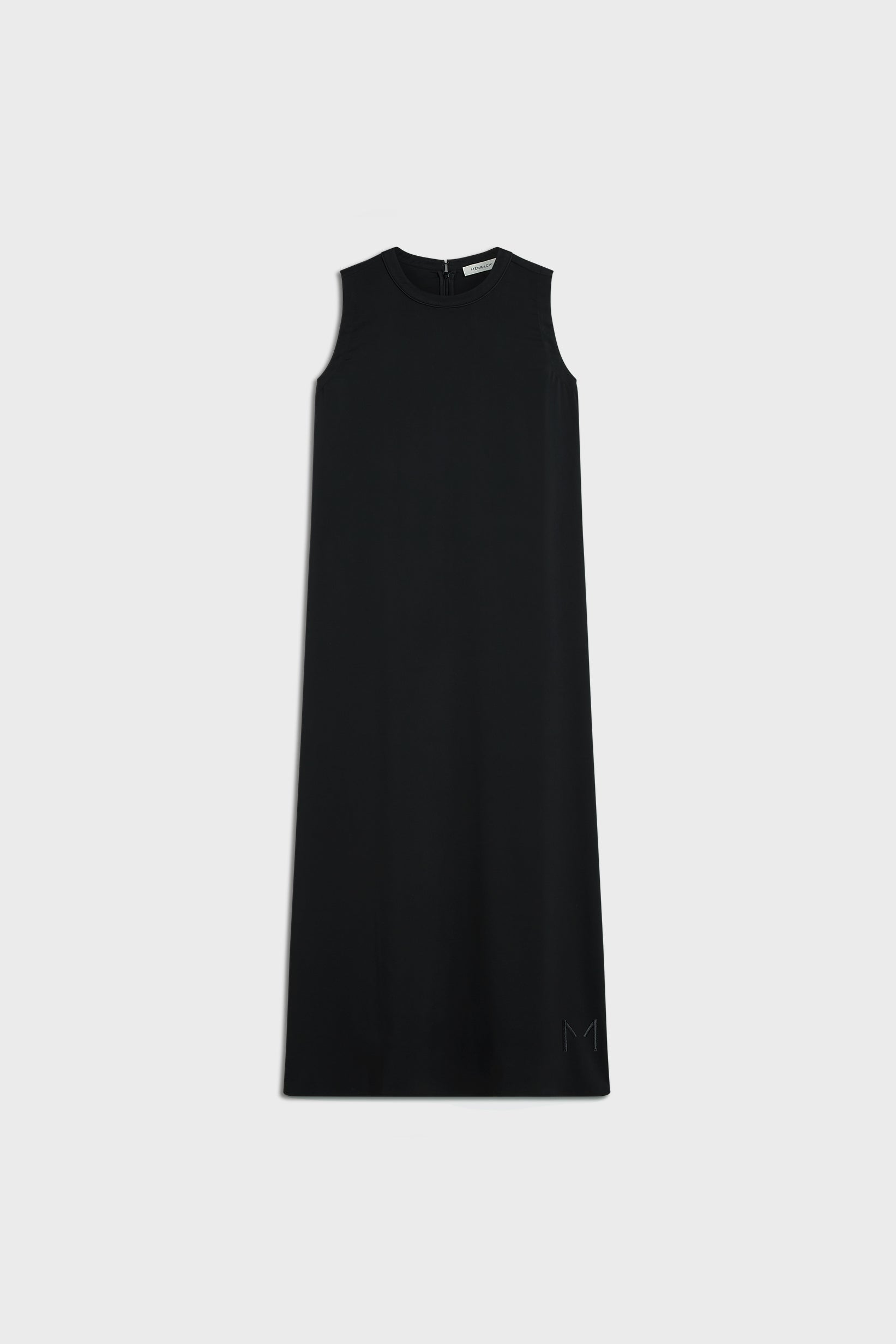 Sleeveless Woven Dress Regular | Black