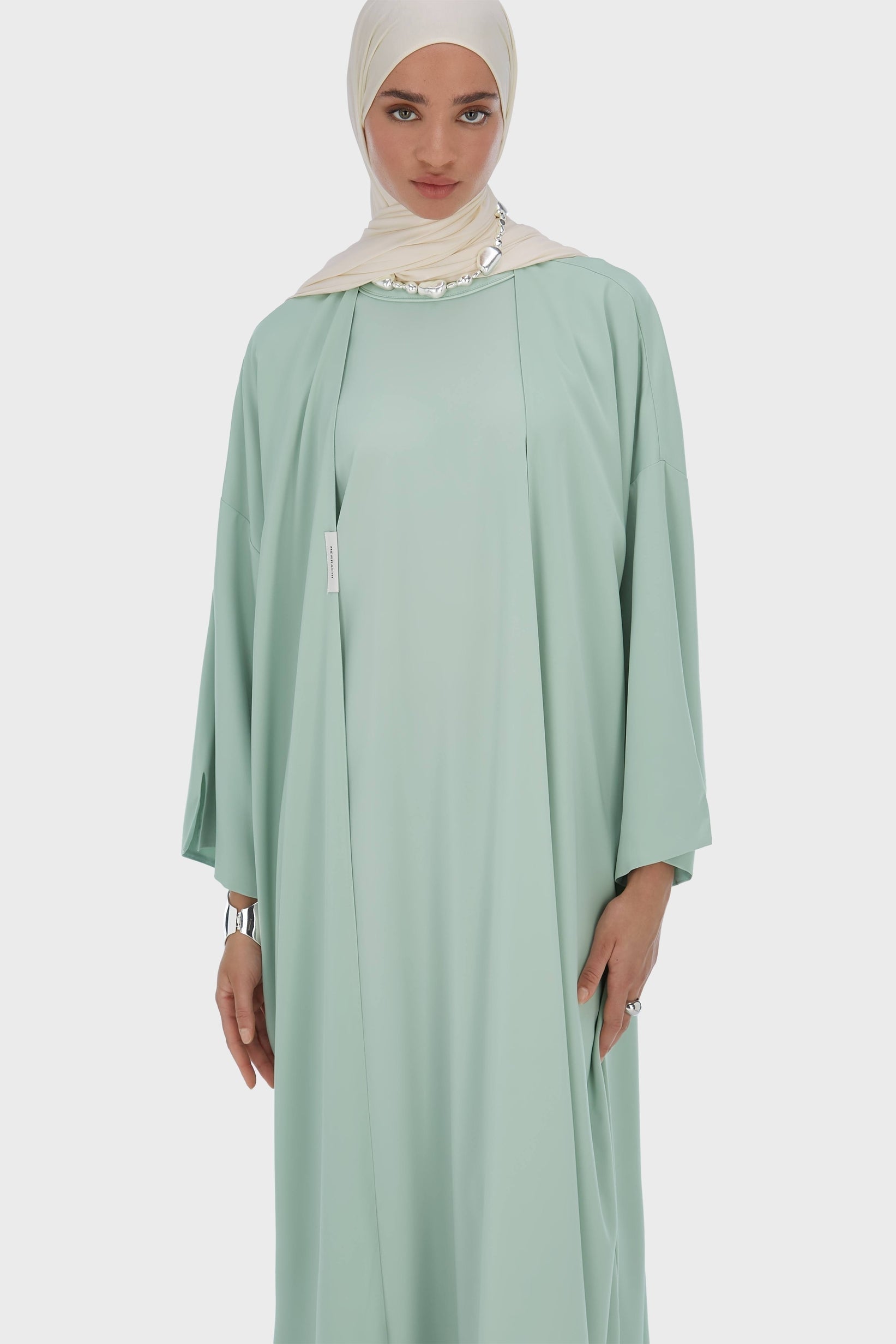 Sleeveless Woven Dress Short | Lake