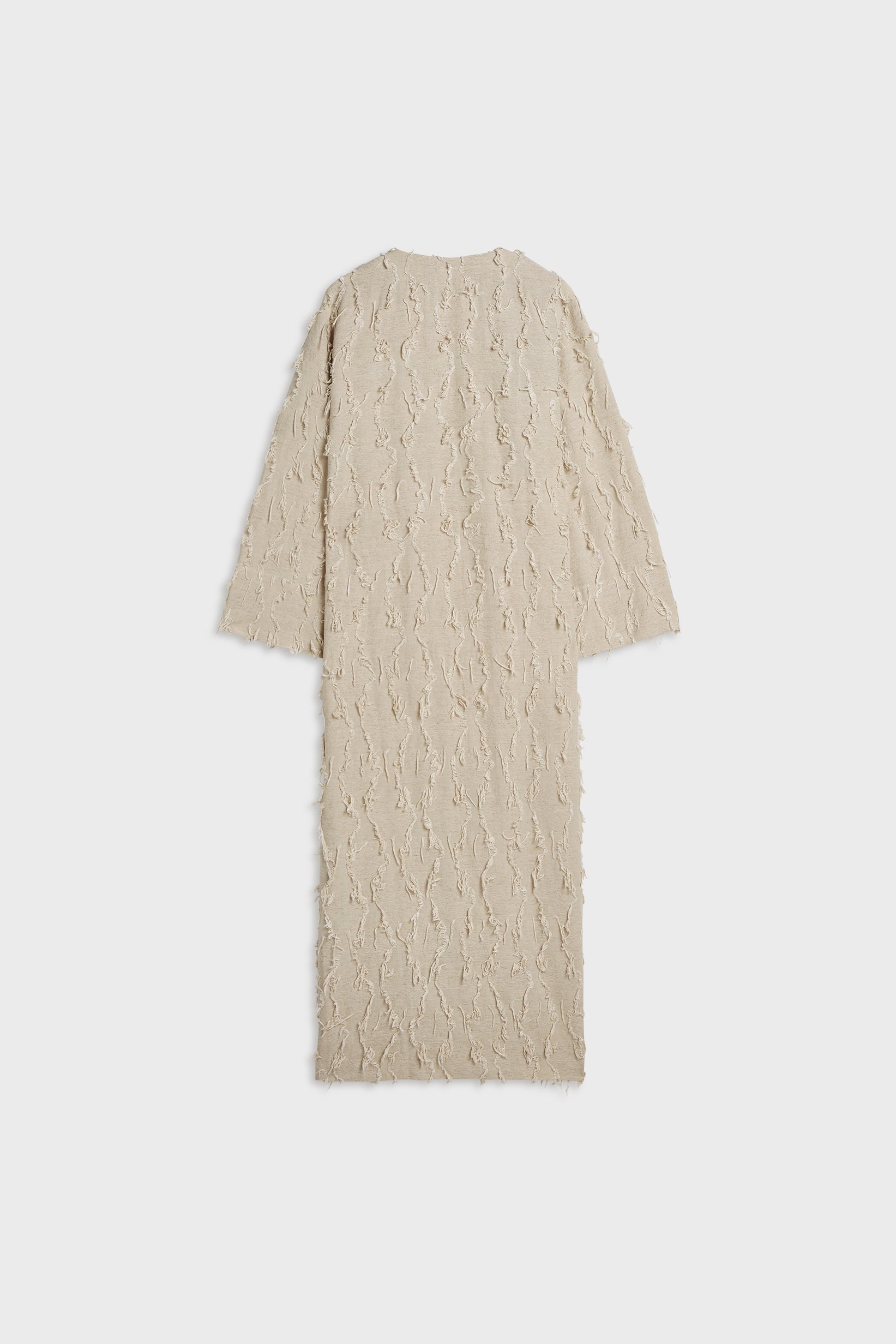 Summer Fil Coupé Abaya | Natural