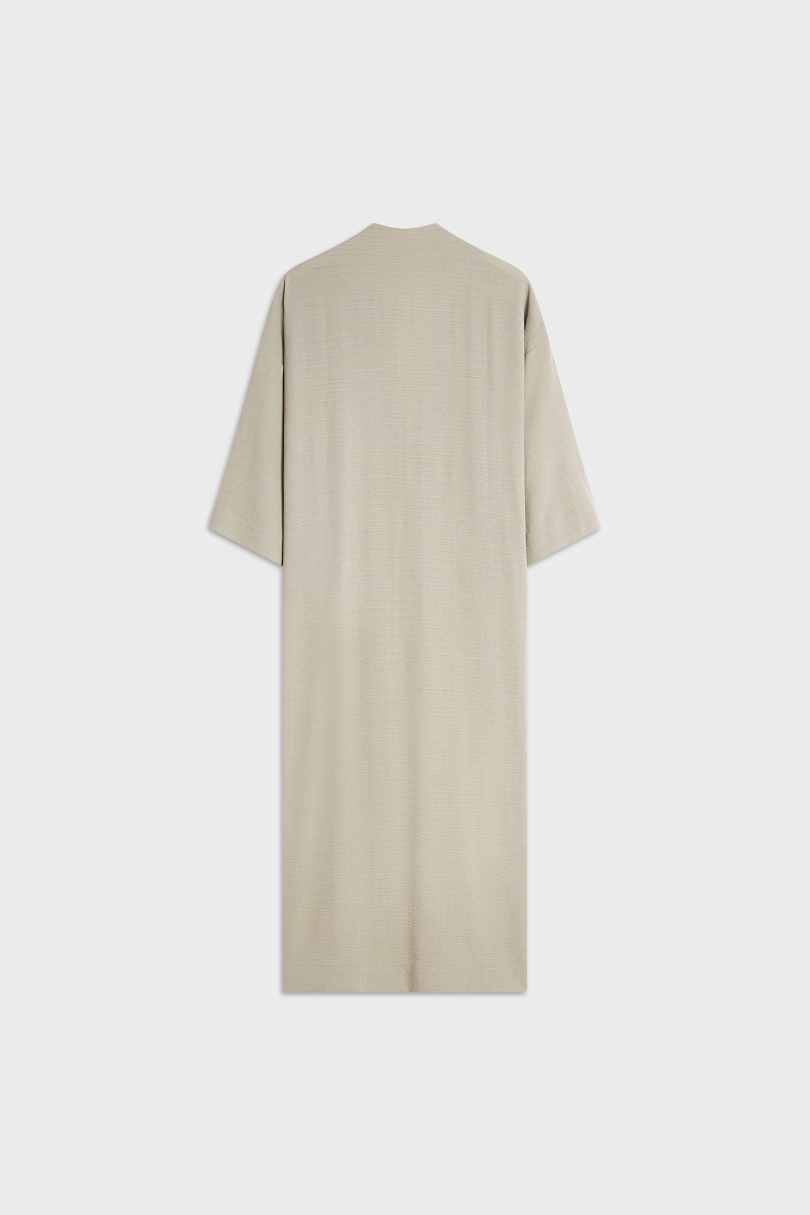 Summer Stripe Abaya | Moss Gray