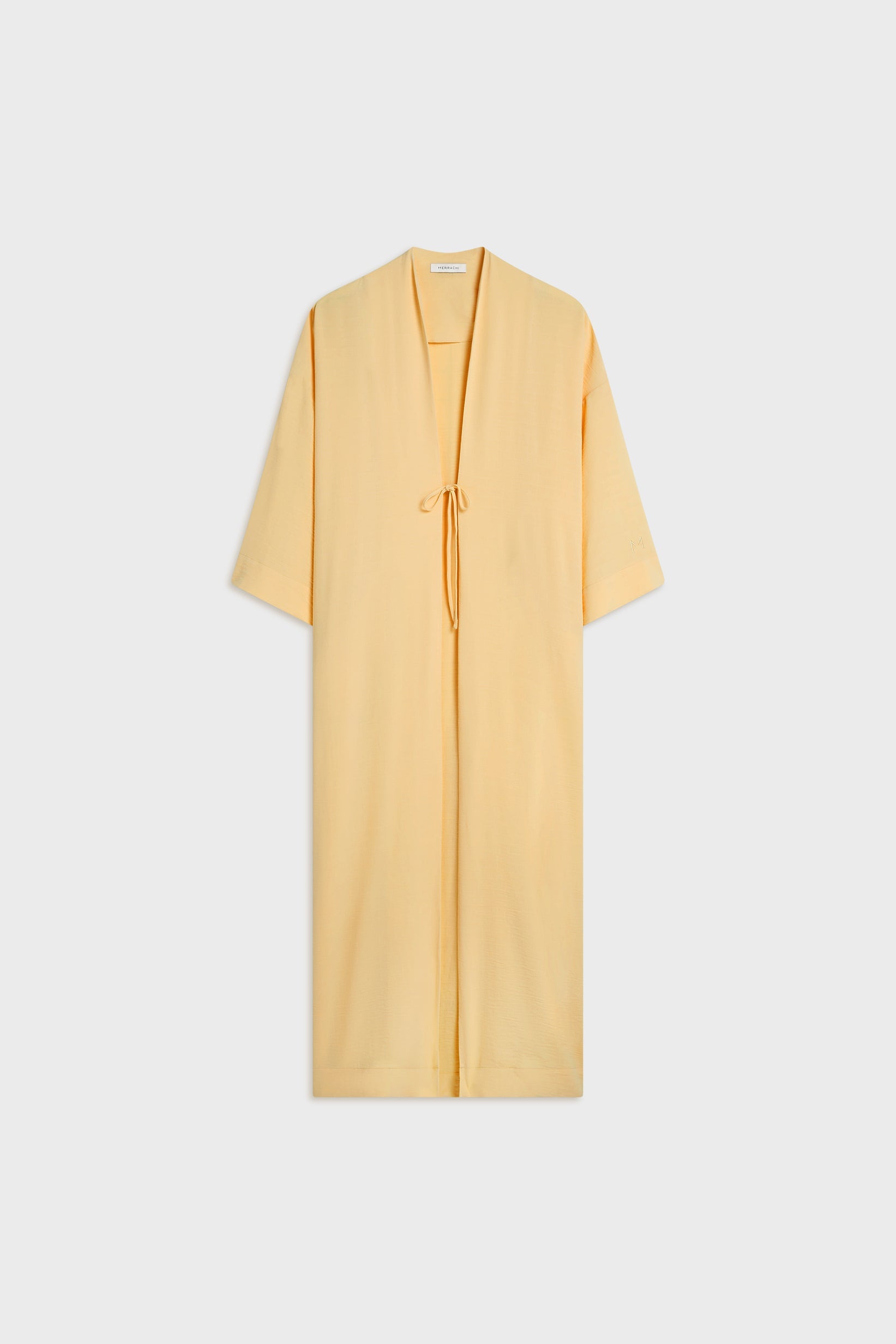 Summer Stripe Abaya | Sunset Yellow