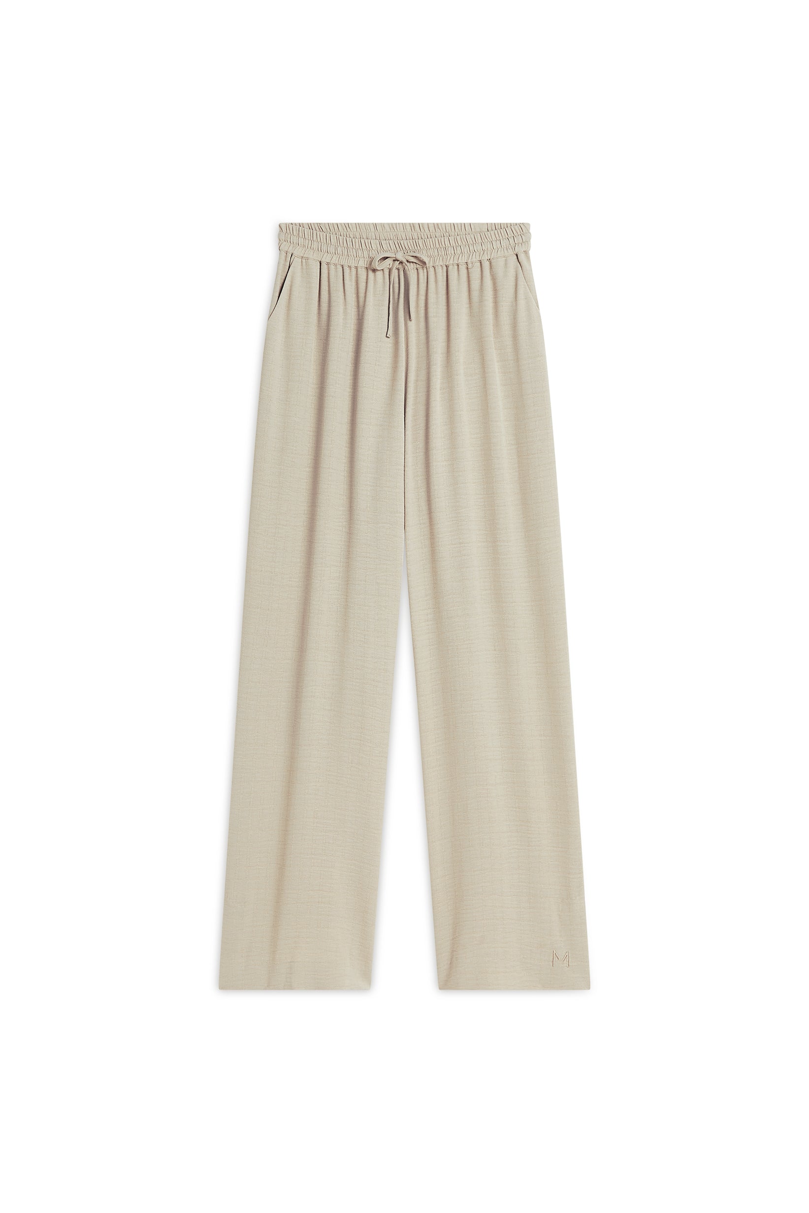 Summer Stripe Pants | Moss Gray
