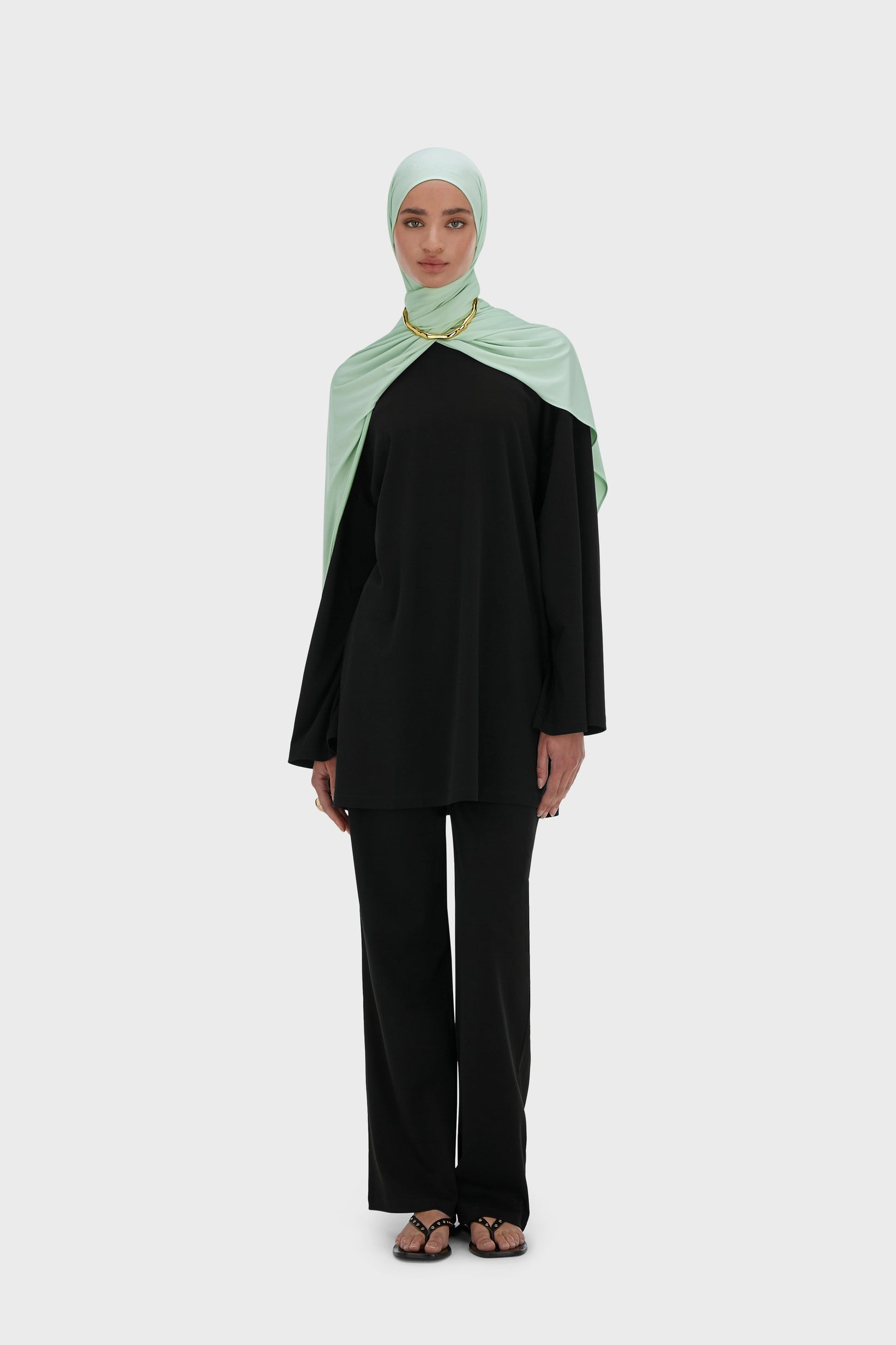 Summer Jersey Pants | Black