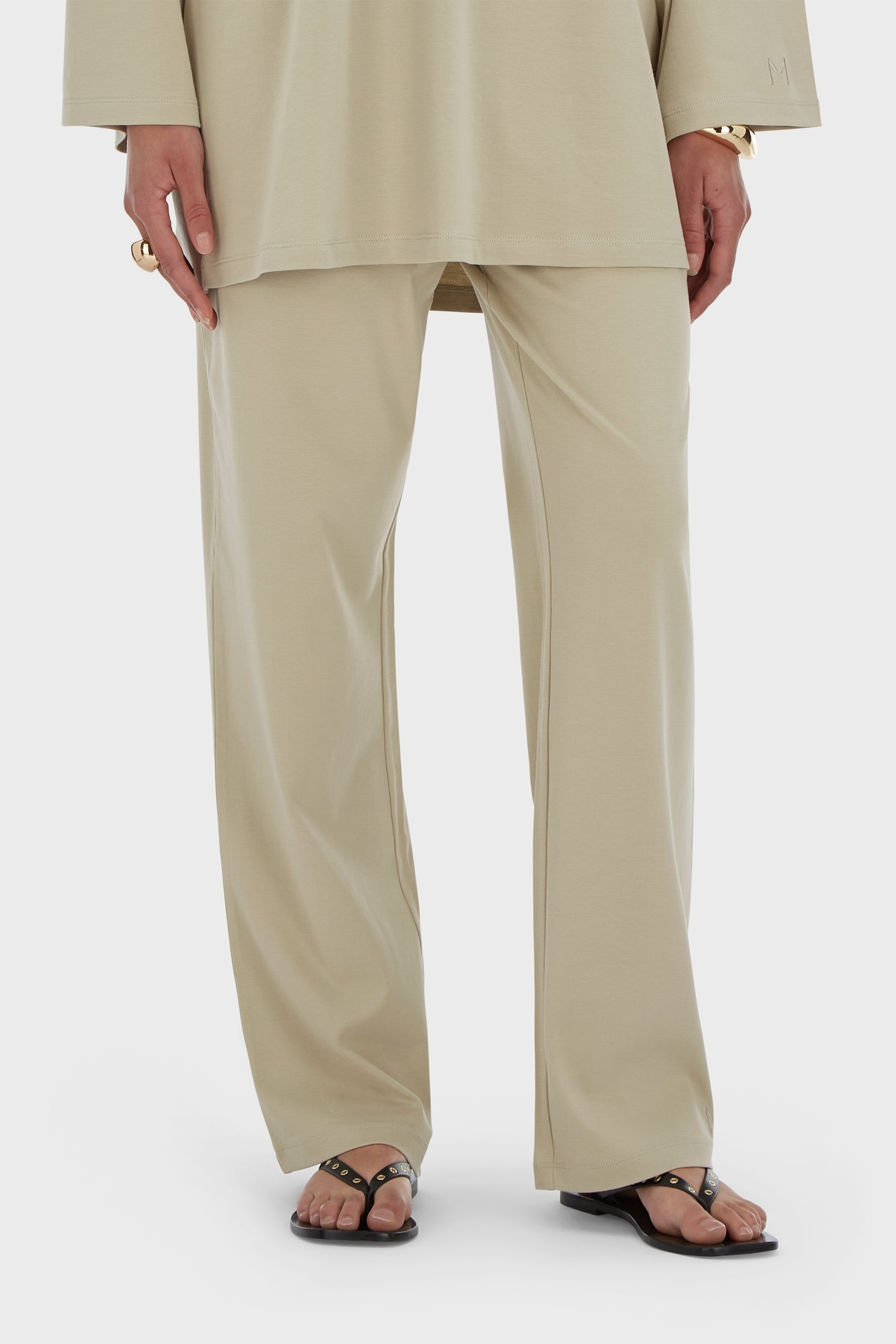 Summer Jersey Pants | Moss Gray