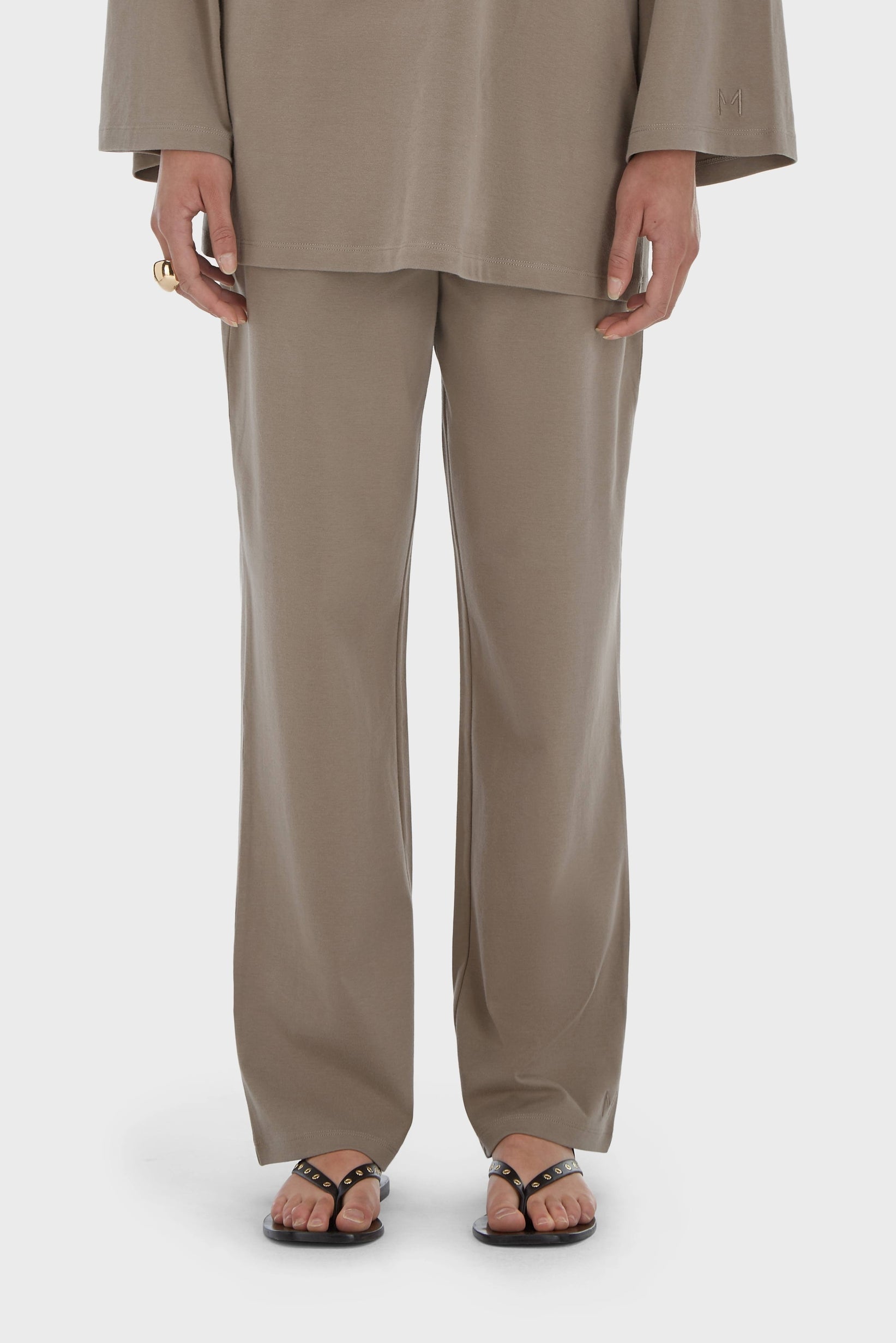 Summer Jersey Pants | Taupe