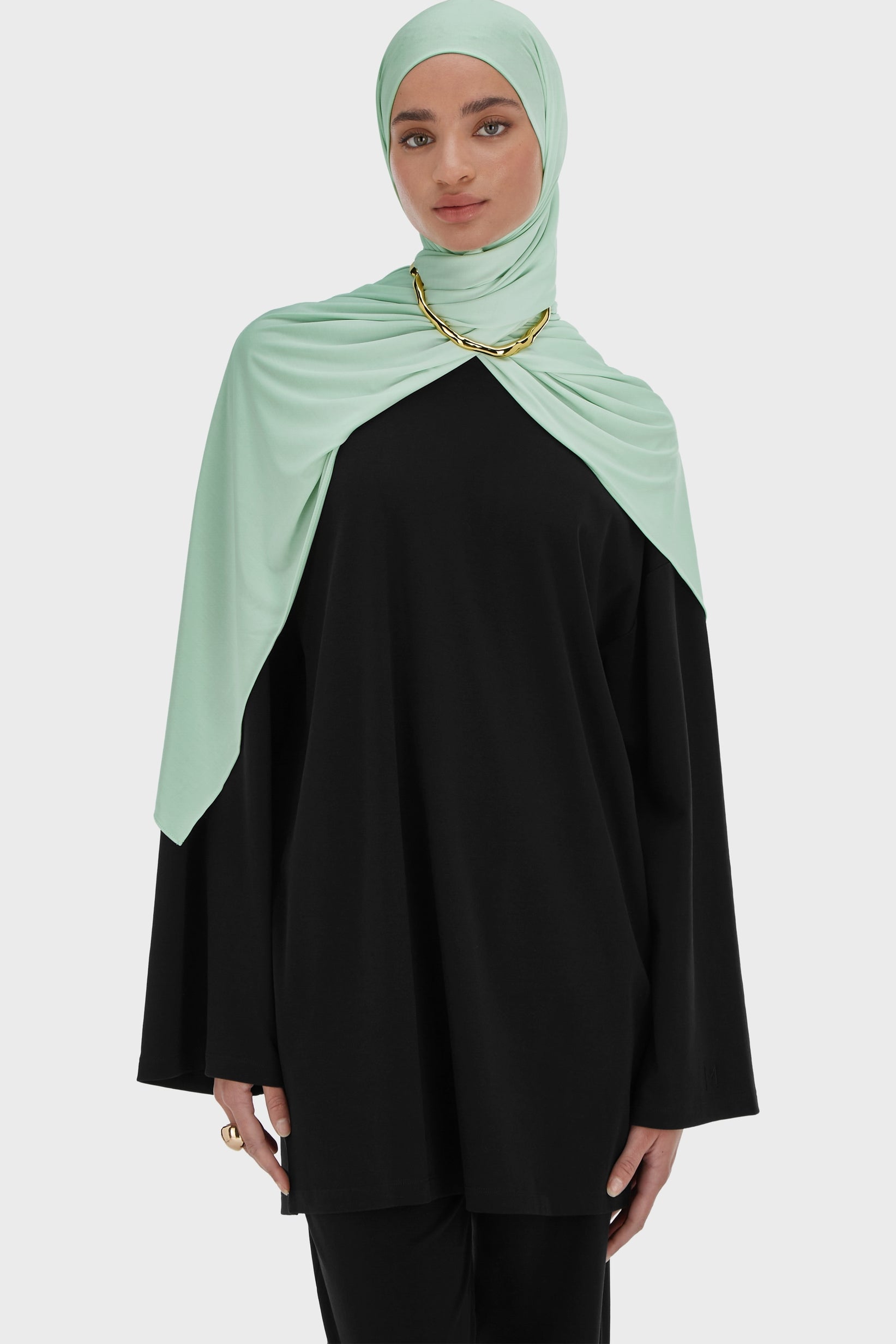 Summer Jersey Top | Black