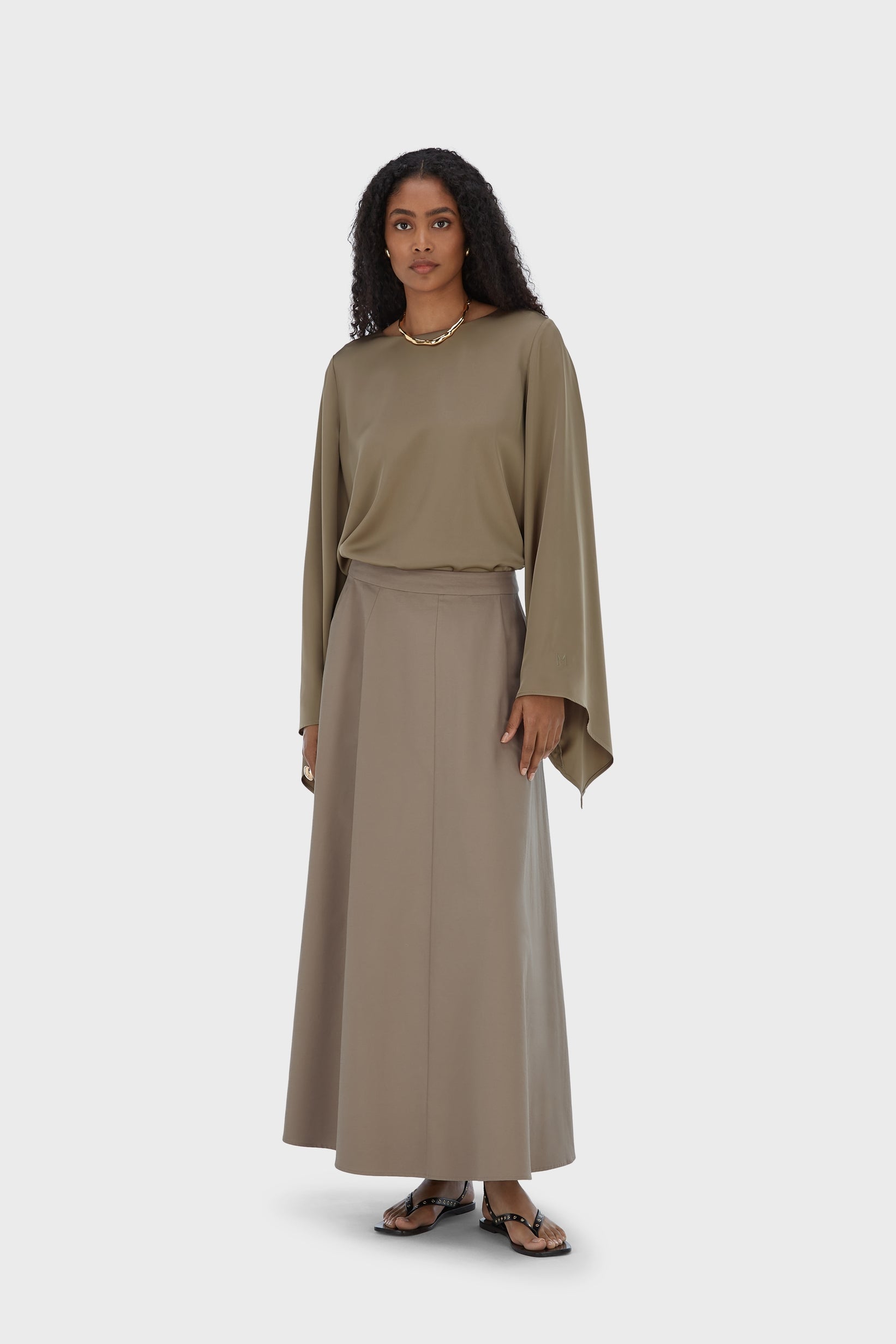 Summer Skirt | Taupe