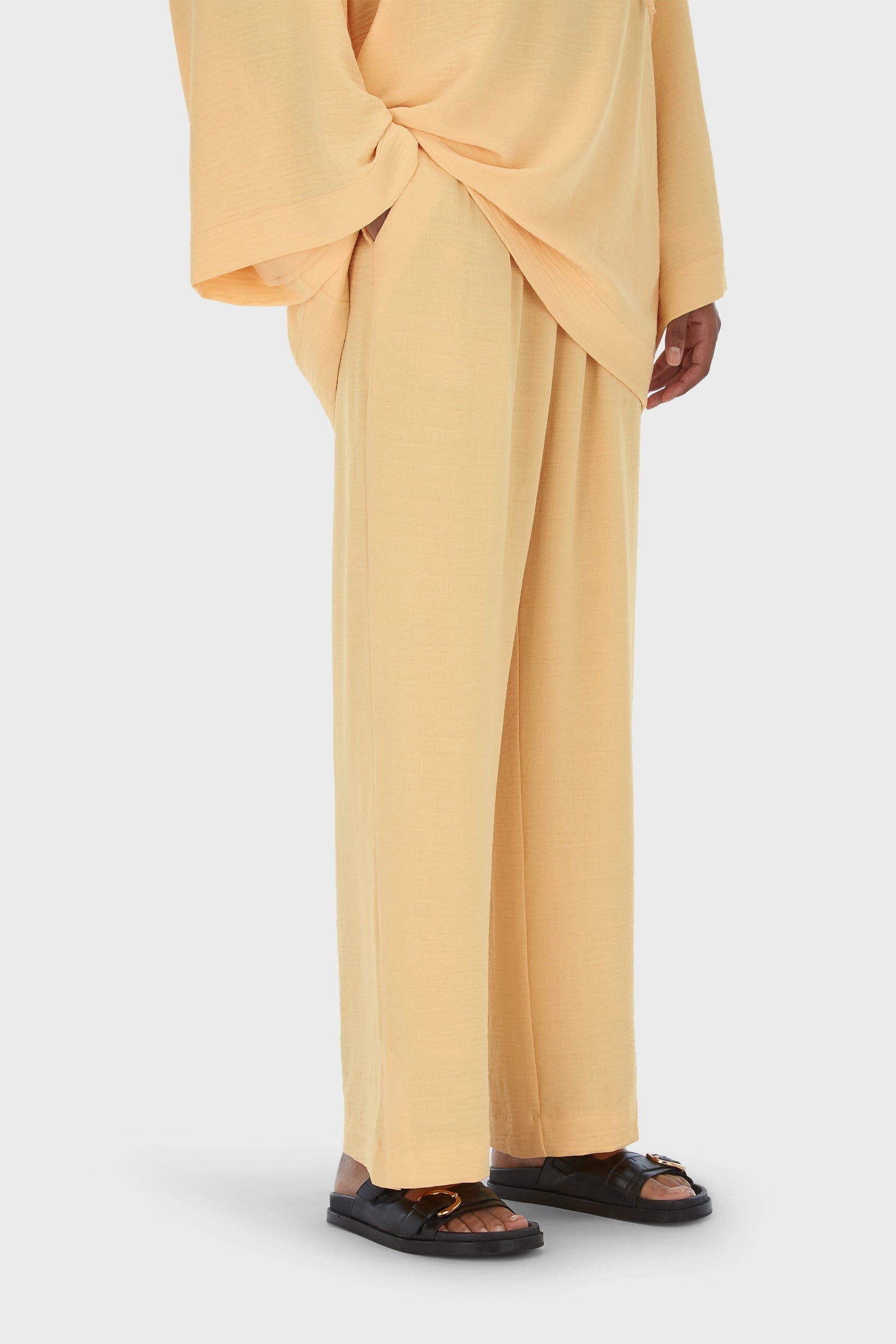 Summer Stripe Pants | Sunset Yellow