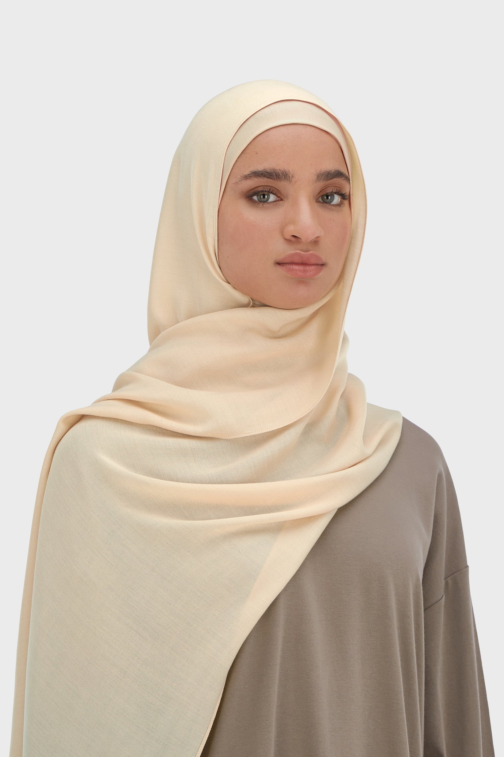 Weightless Woven Scarf | Warm Butter